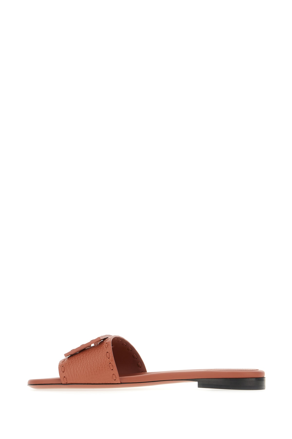 Fendi Ff Tube Medallion Flat Sandals
