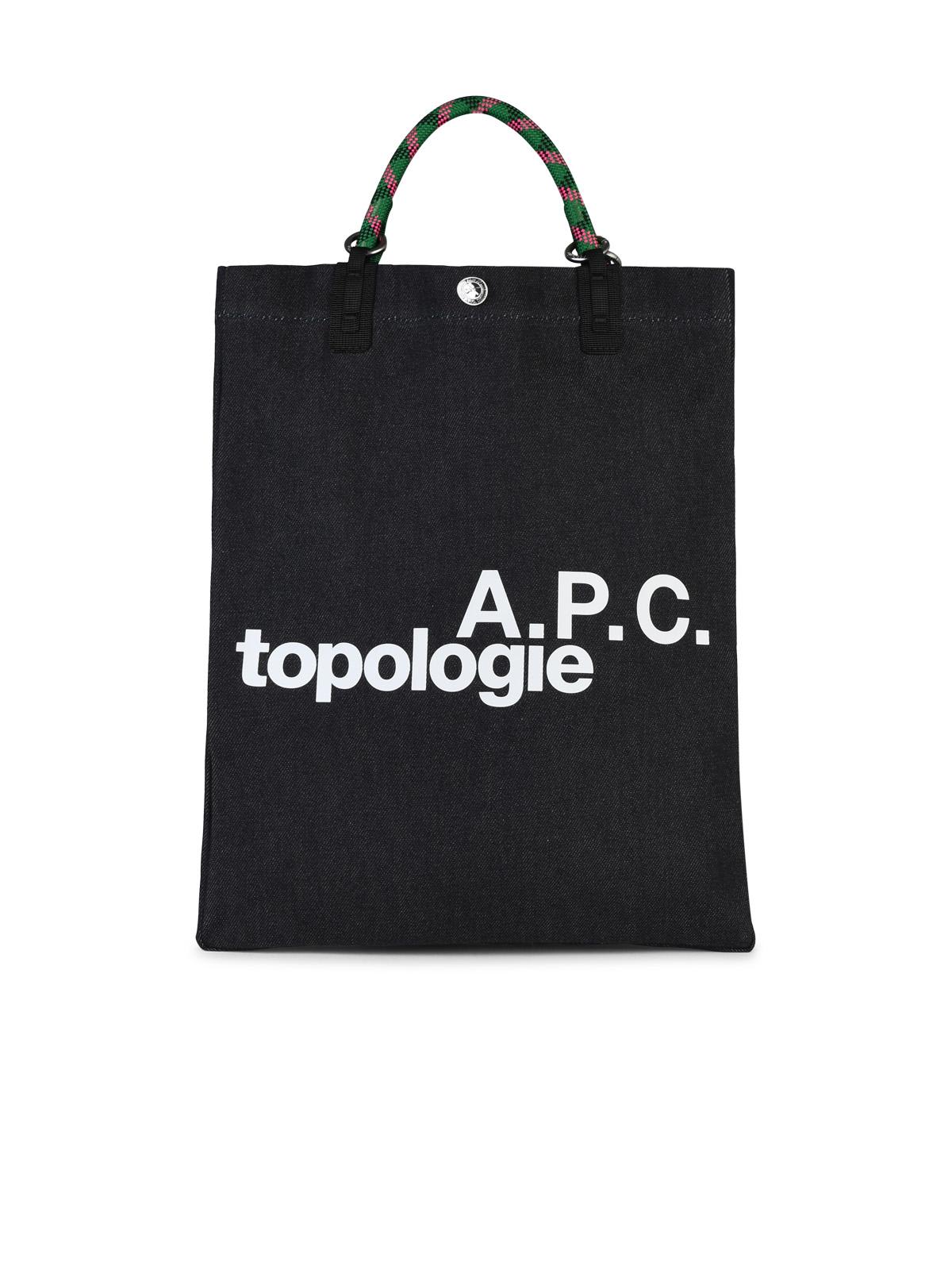 Apc Topologie Blue Cotton Bag