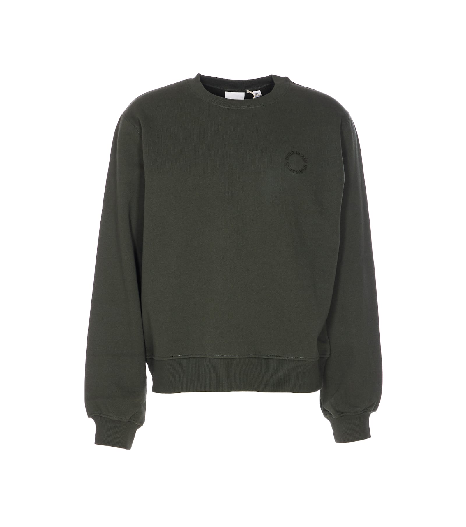 Daily Paper Orbit Embroidered Sweatshirt In Green