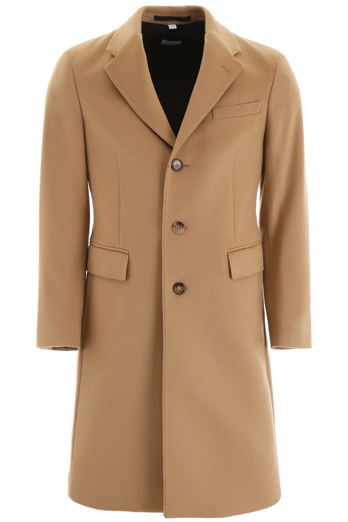 camel coat burberry