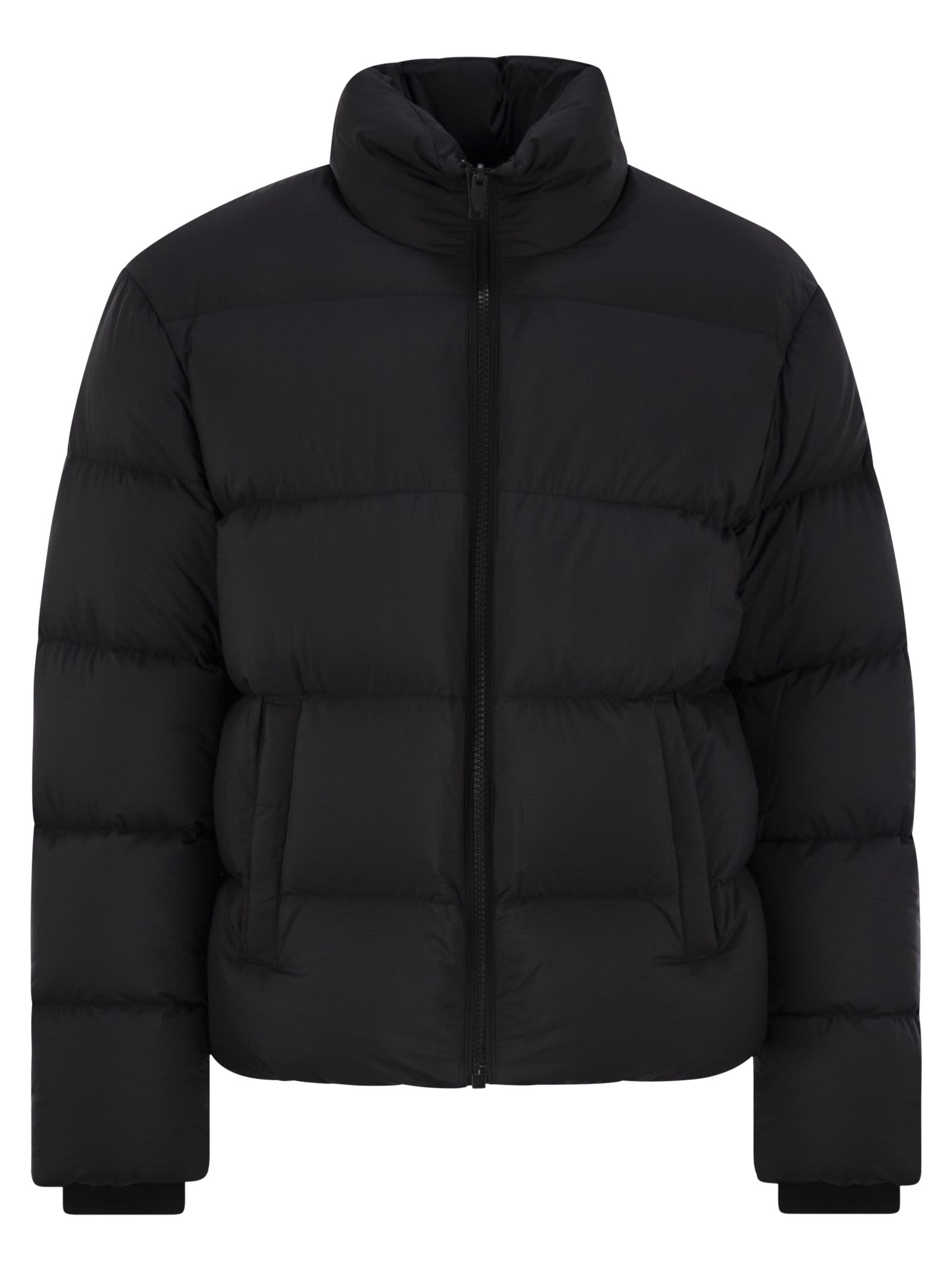 Shop Moose Knuckles Kings Puffer - Down Filled Jacket In Black