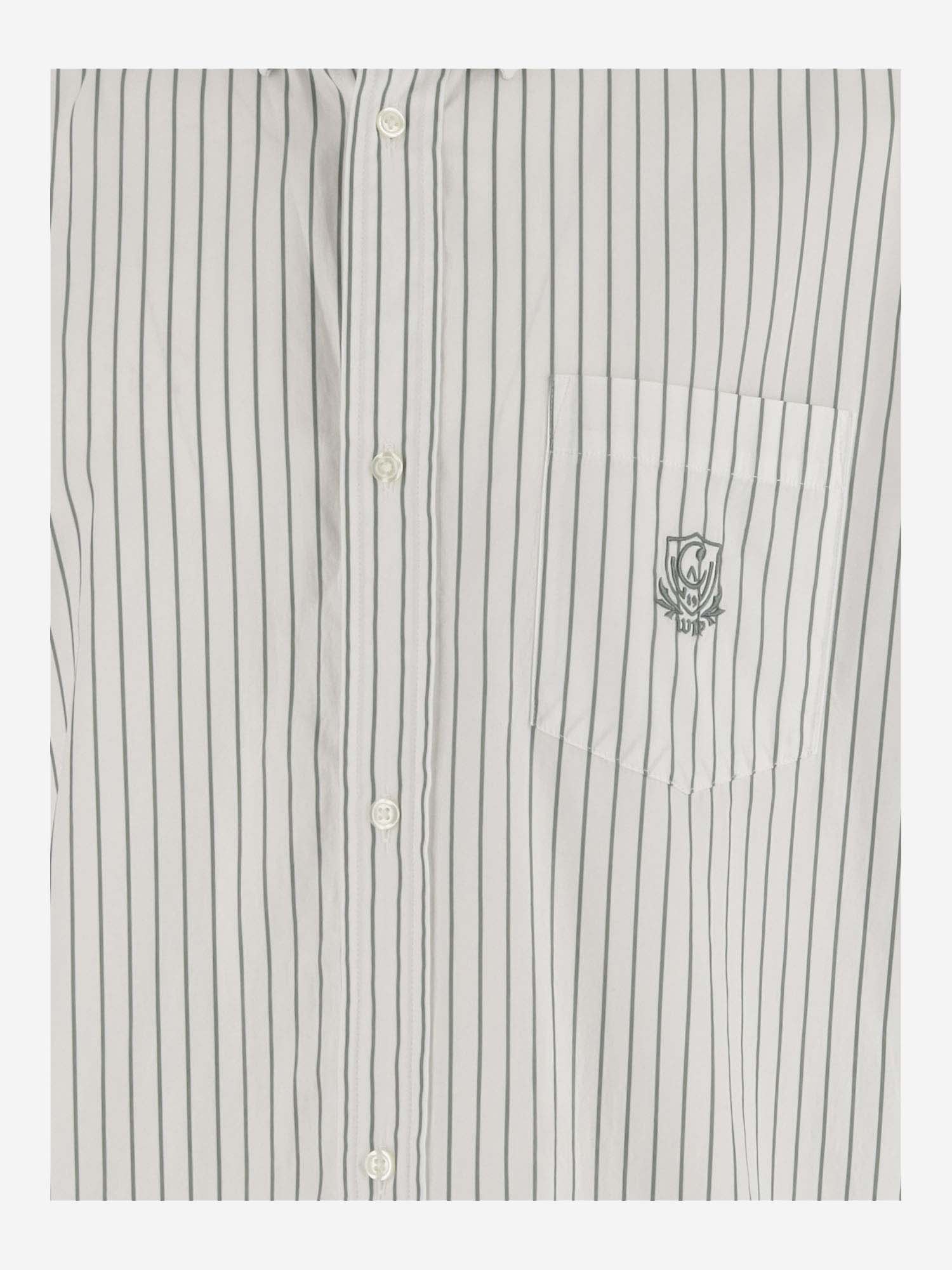 Shop Carhartt Cotton Shirt With Striped Pattern In Red