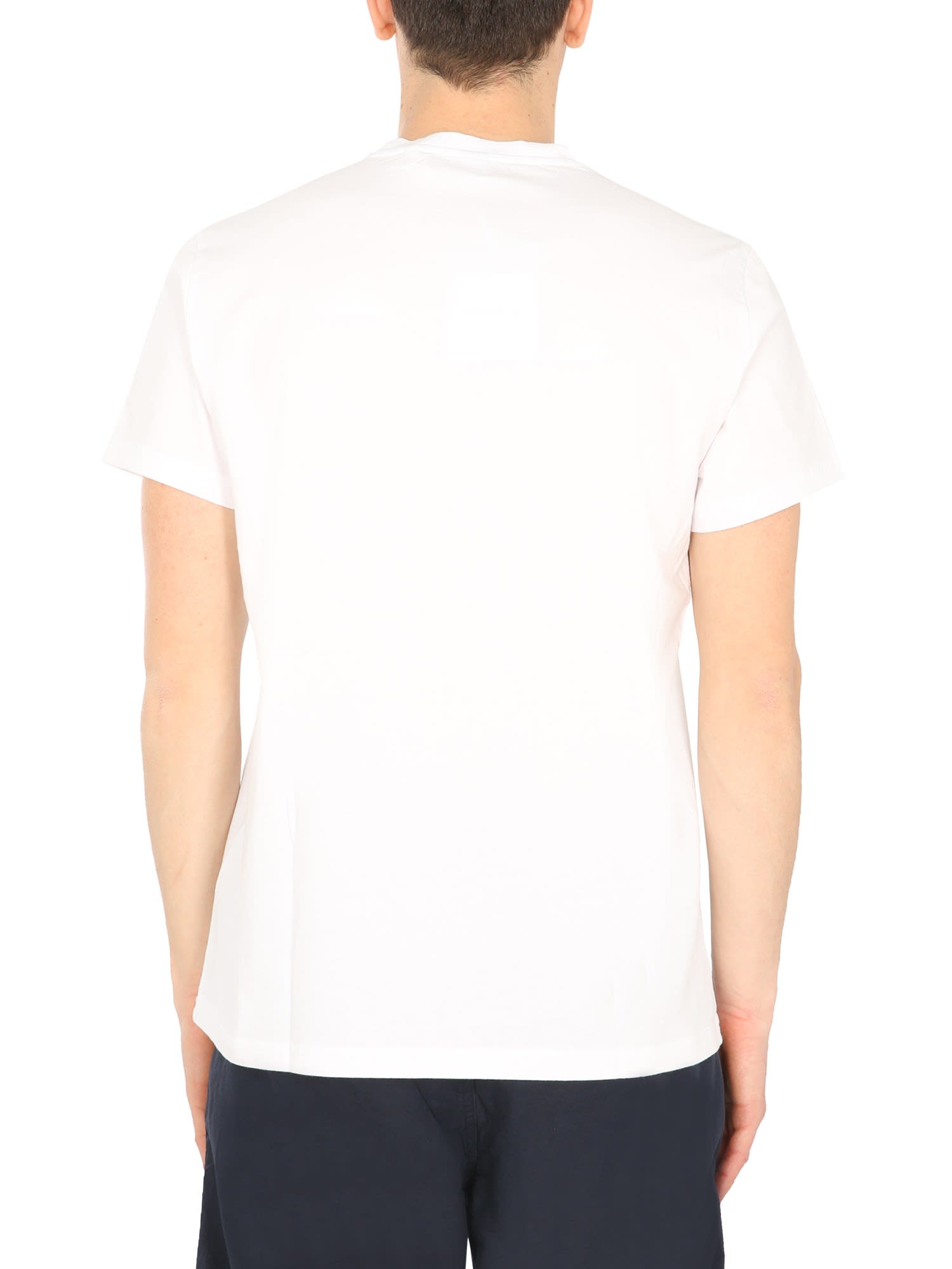 Shop Aspesi Silenzio T-shirt In Bianco
