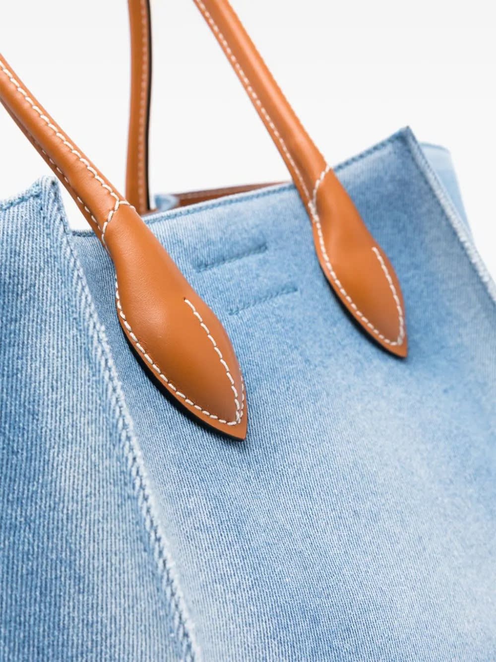Shop Ermanno Scervino Maggie Bag In Jeans In Blue