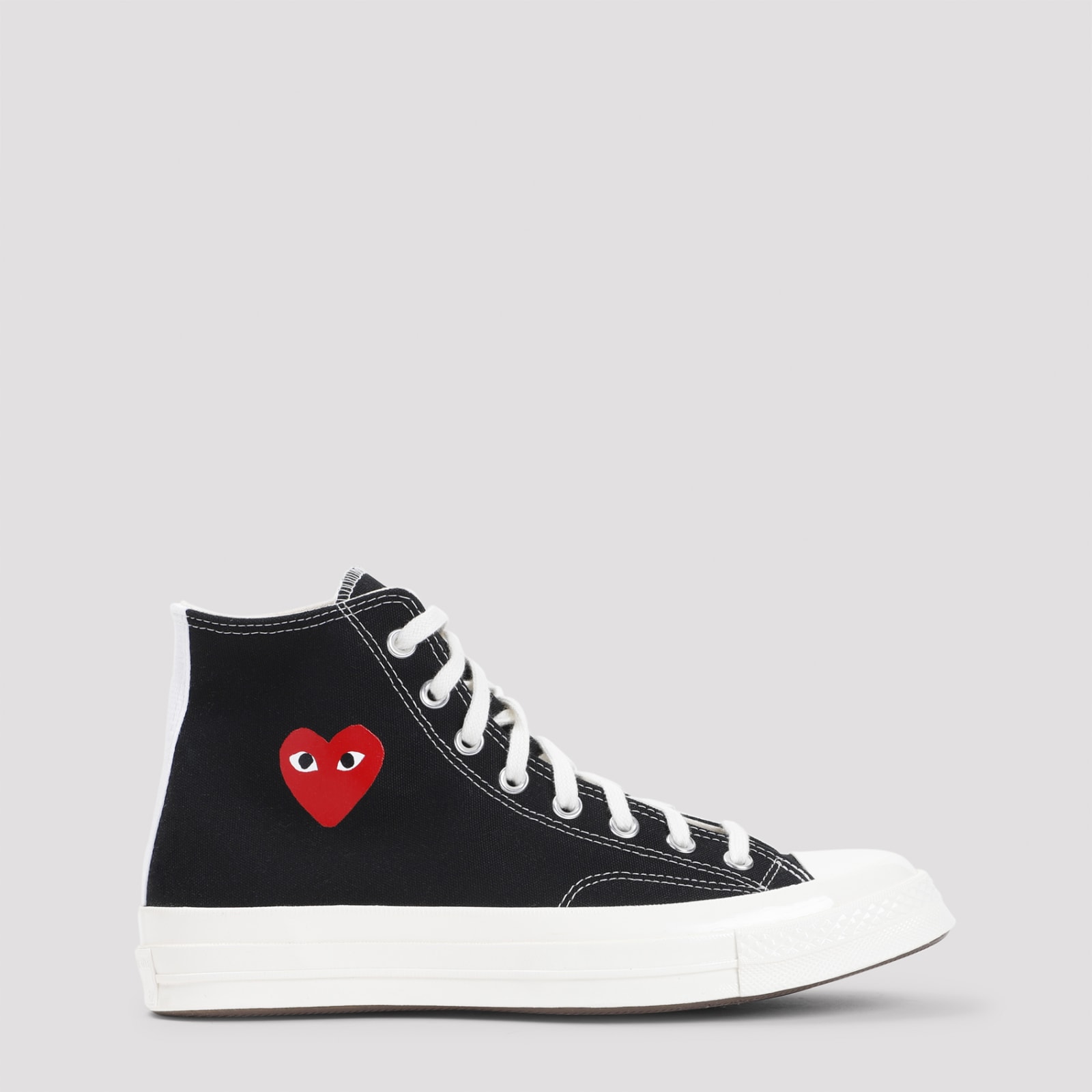 Comme Des Garçons Play High Top Sneakers