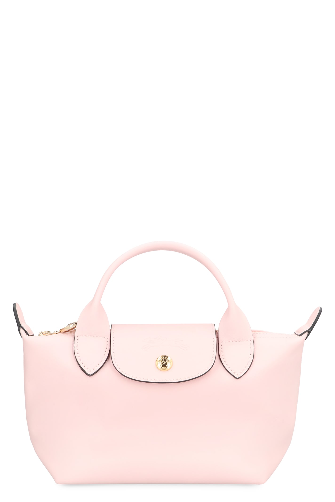 Longchamp Xs Le Pliage Xtra Leather Handbag In Pink