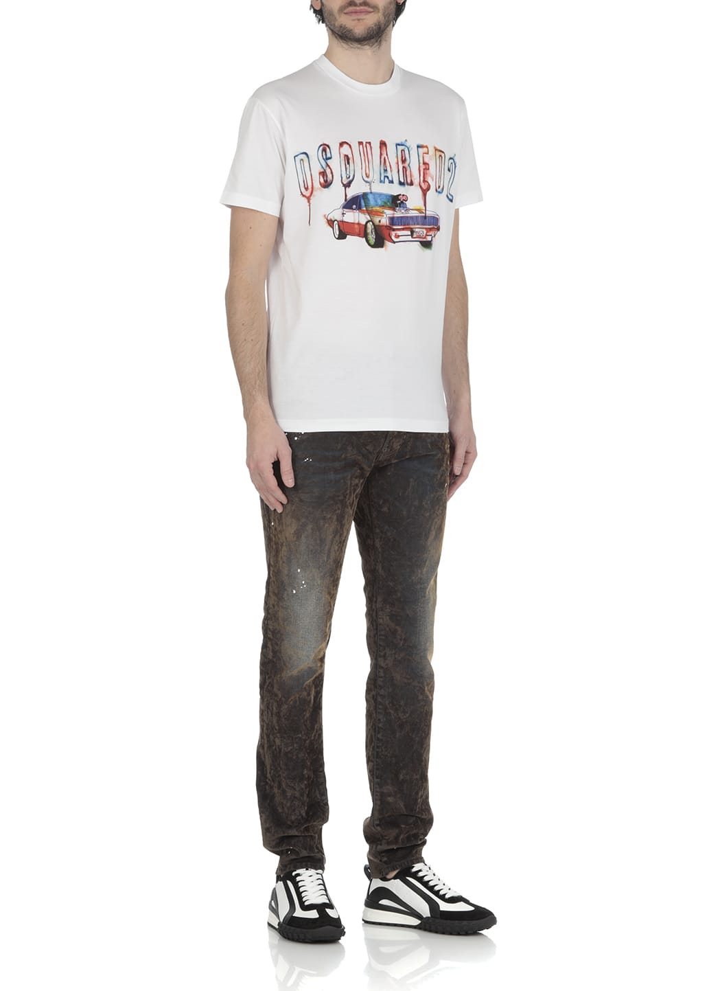 Shop Dsquared2 Cool Guy Jeans In Mud