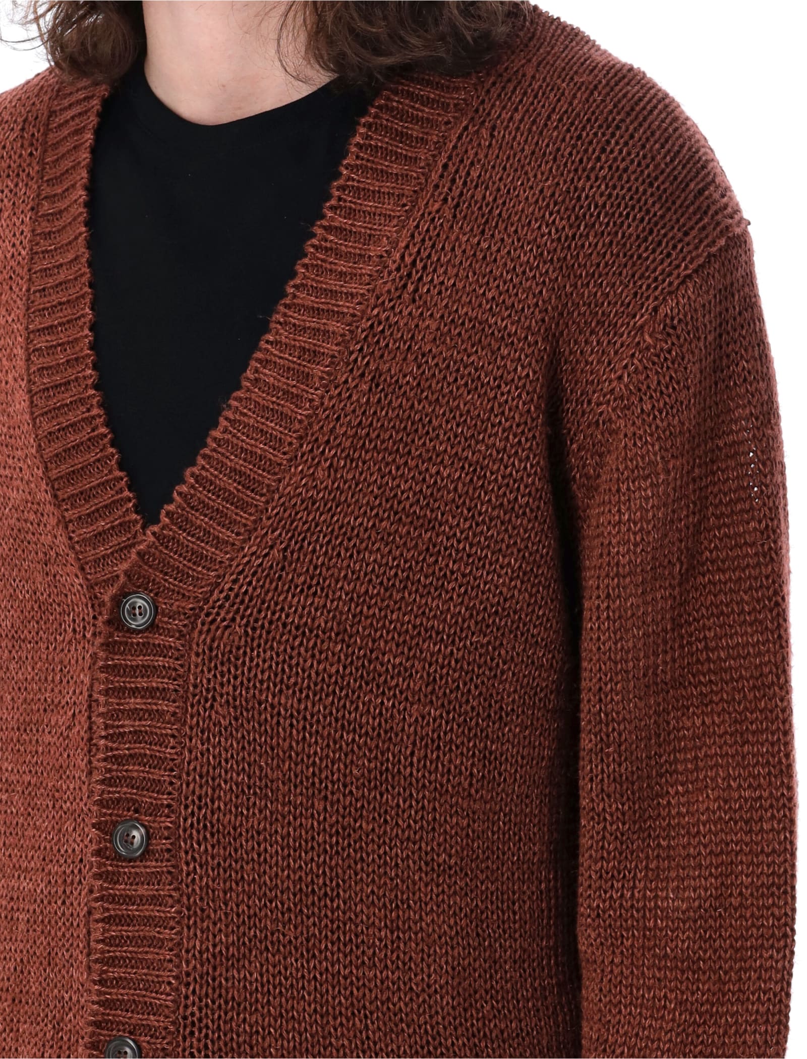 Shop Our Legacy Academy Cardigan In Brown