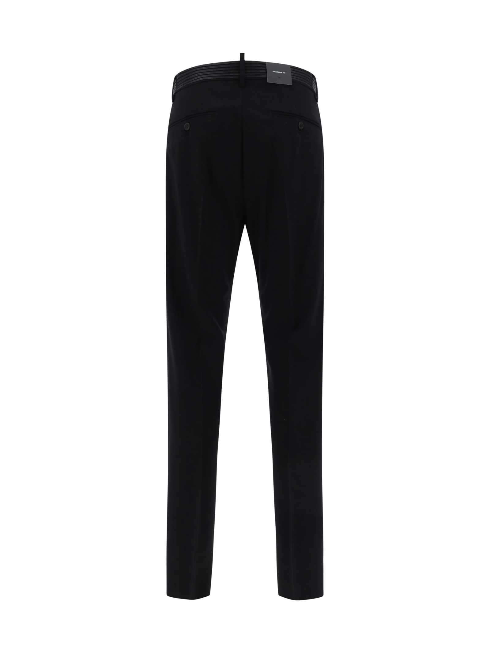 Shop Dsquared2 Pants In Black