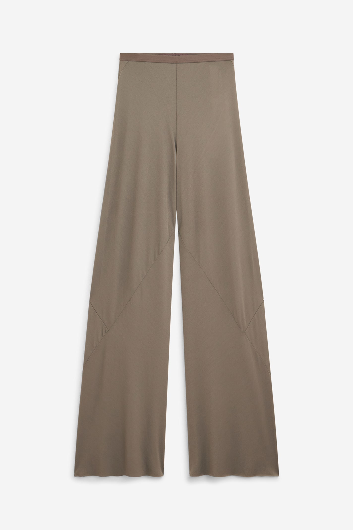 Rick Owens Farrah Bias Pants In Gray