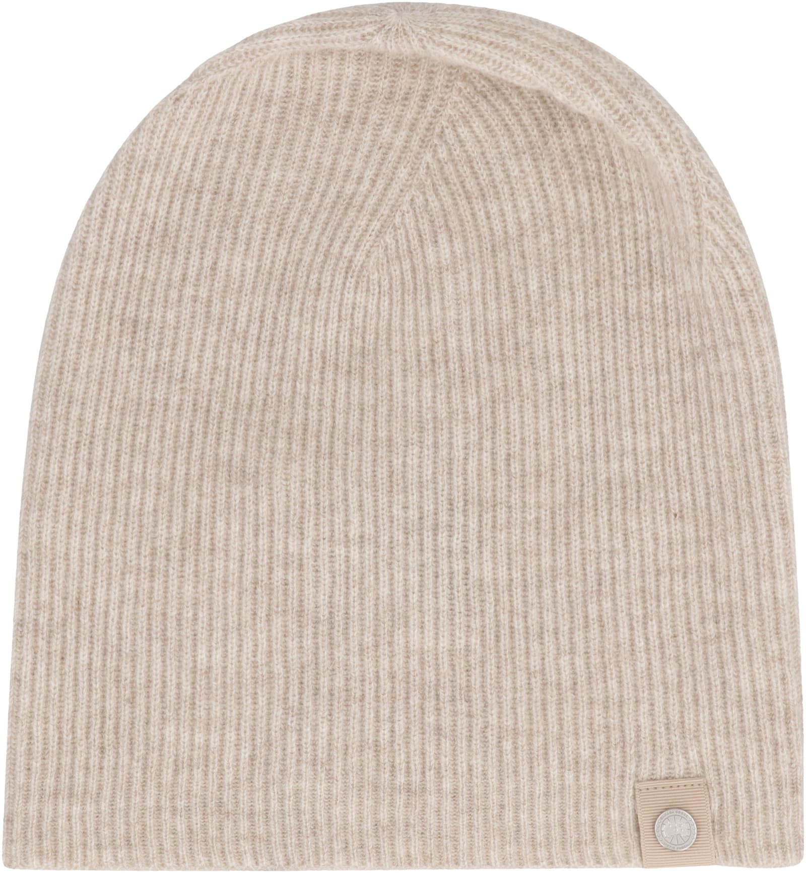 Shop Canada Goose Toque Knitted Beanie In Beige