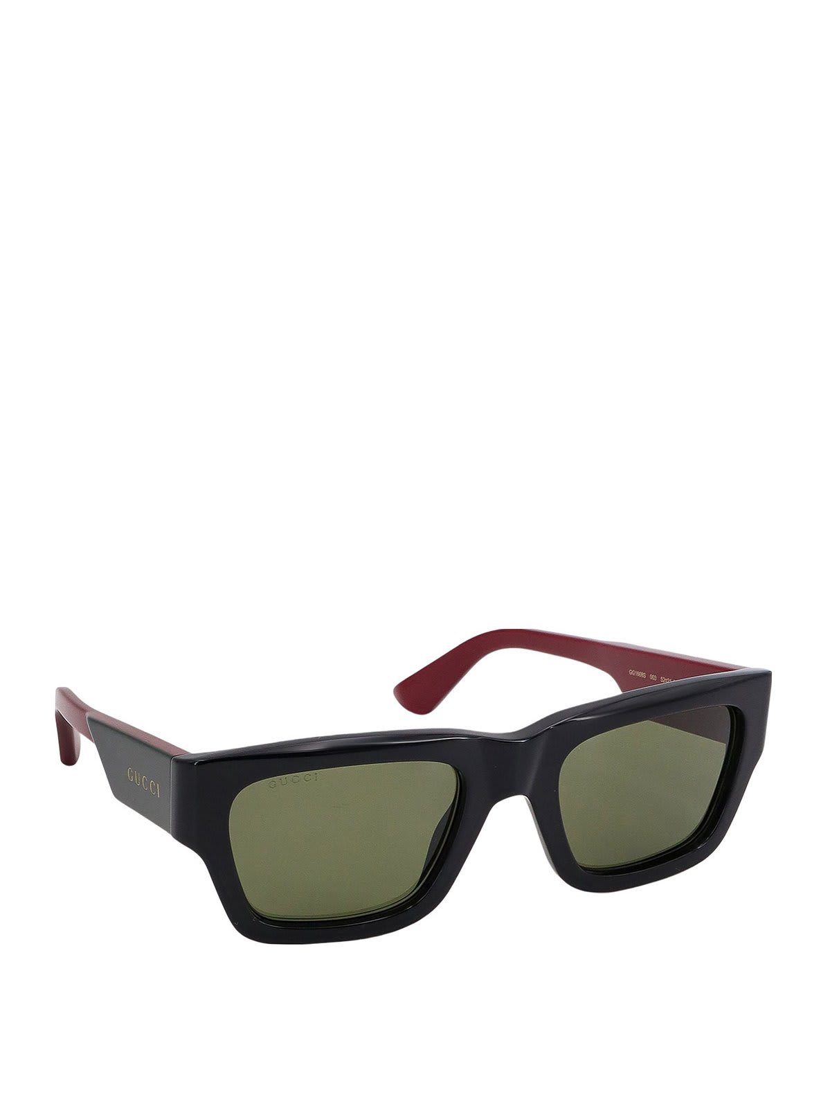 Shop Gucci Square Frame Sunglasses