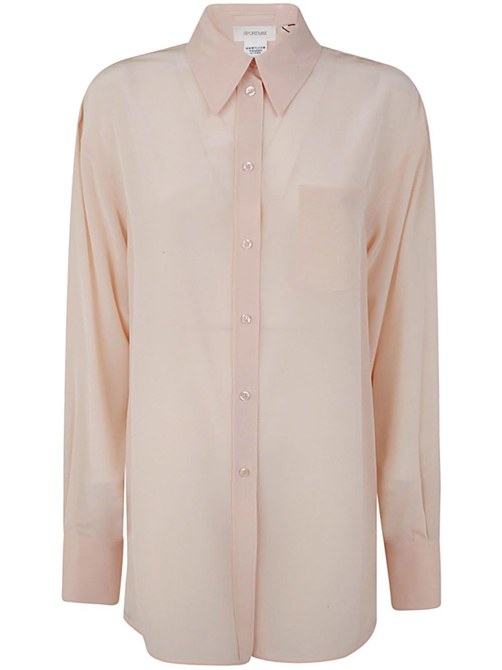 Shop Sportmax Rovigo Buttoned Shirt In Rosa