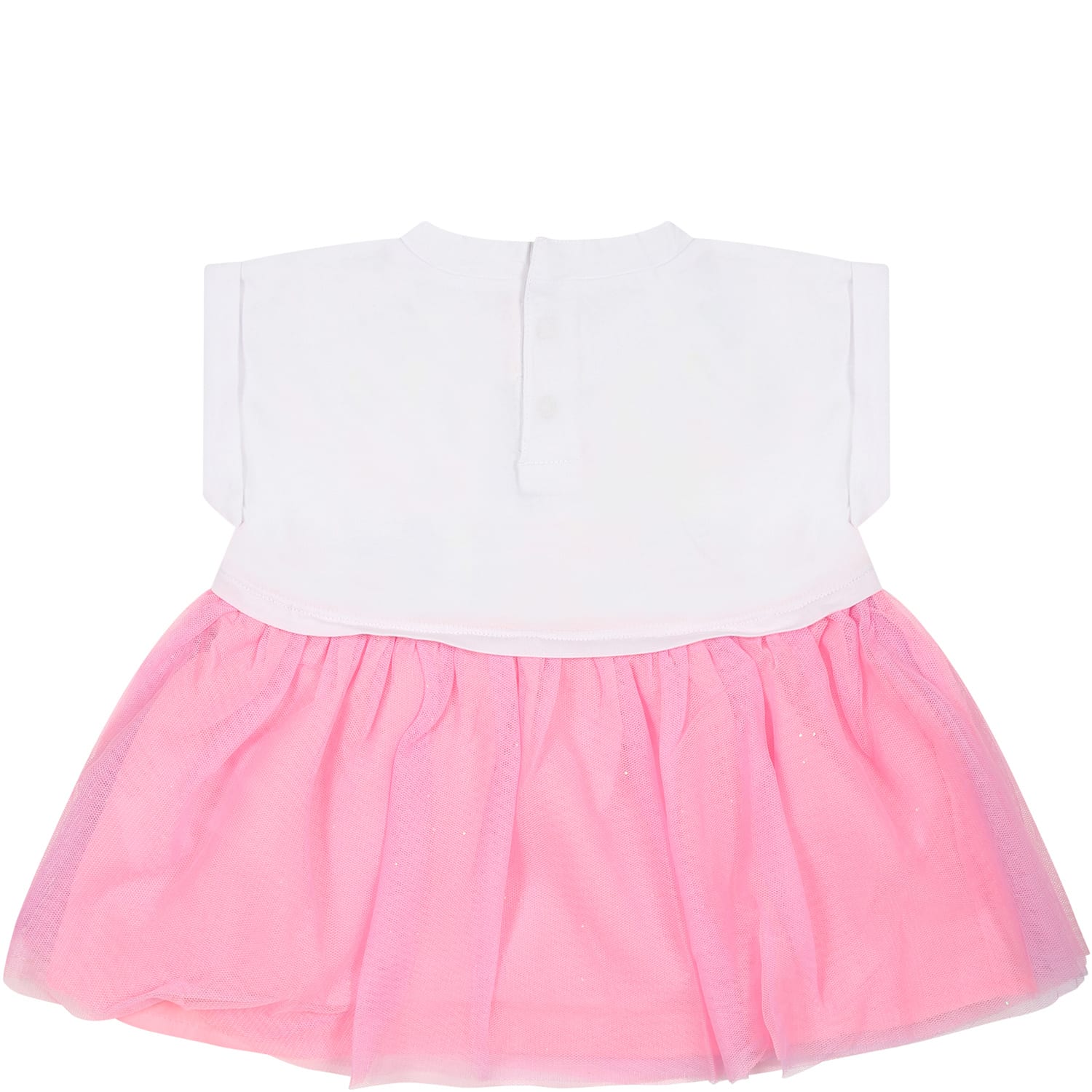 BILLIEBLUSH WHITE SUIT FOR BABY GIRL WITH BUTTERFLIES AND HEARTS