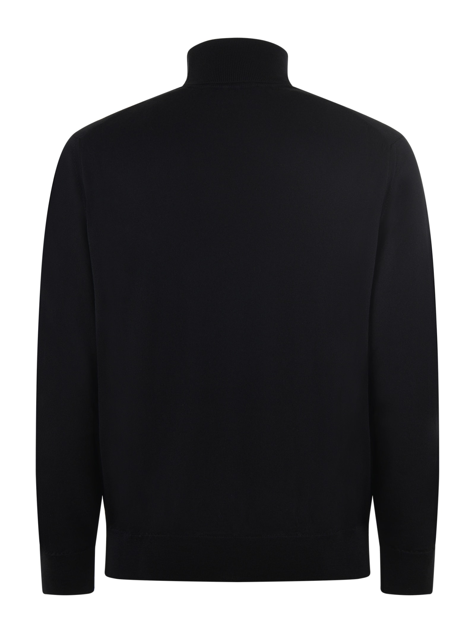 Shop Etro Turtleneck In Black