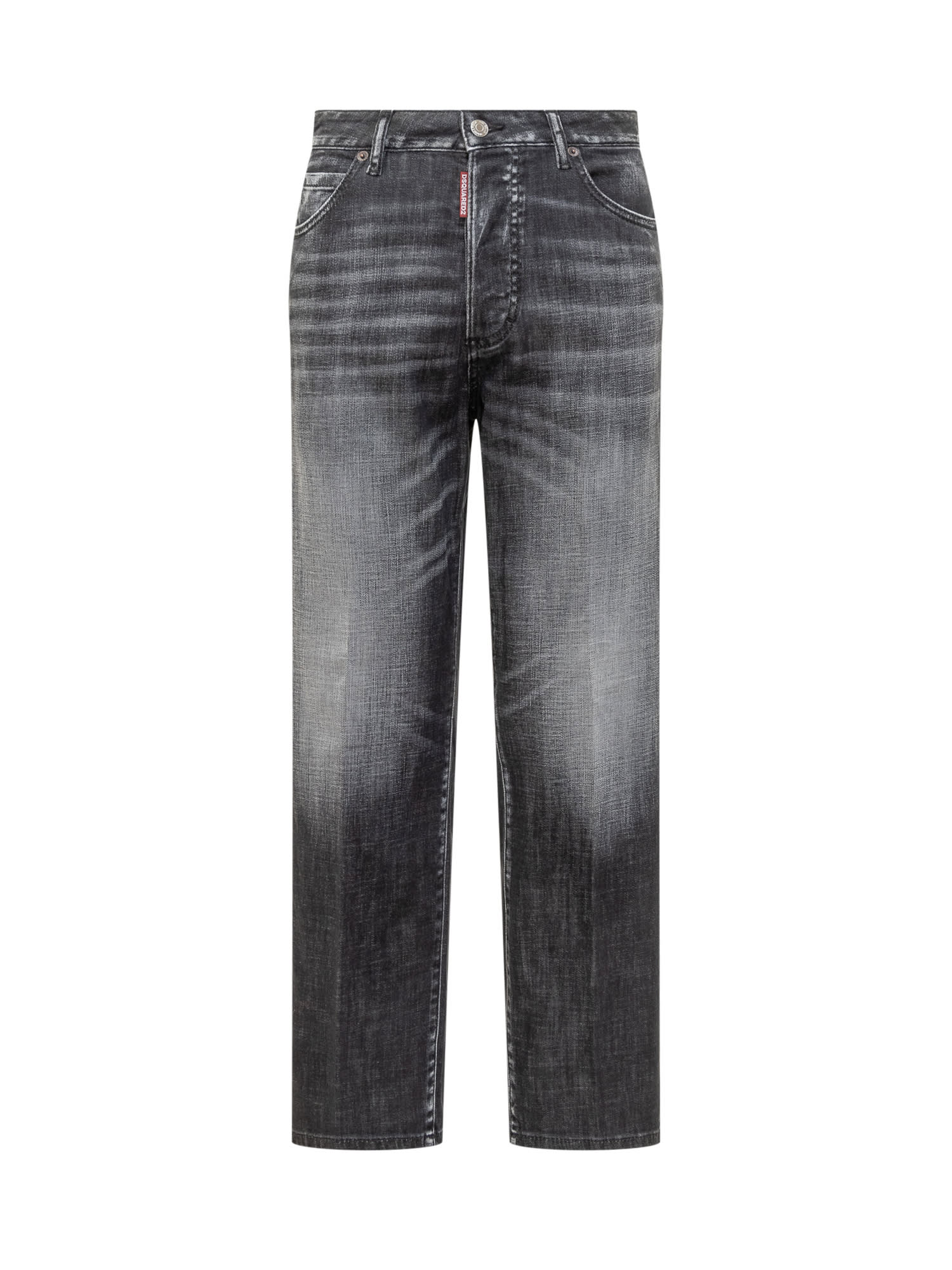 Shop Dsquared2 Boston Jeans In Black