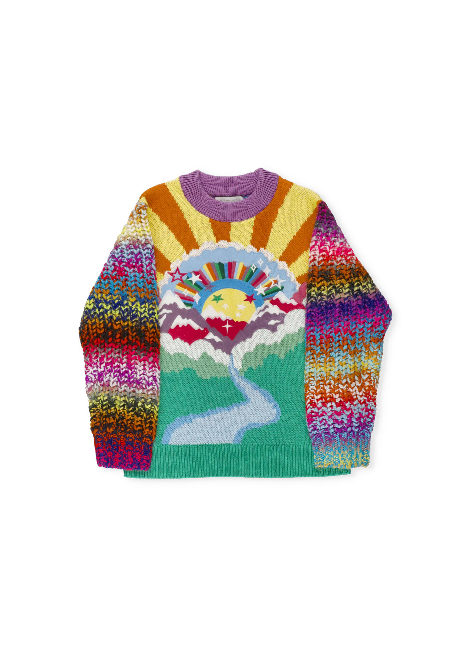 Stella McCartney Rainbow Sweater With Print