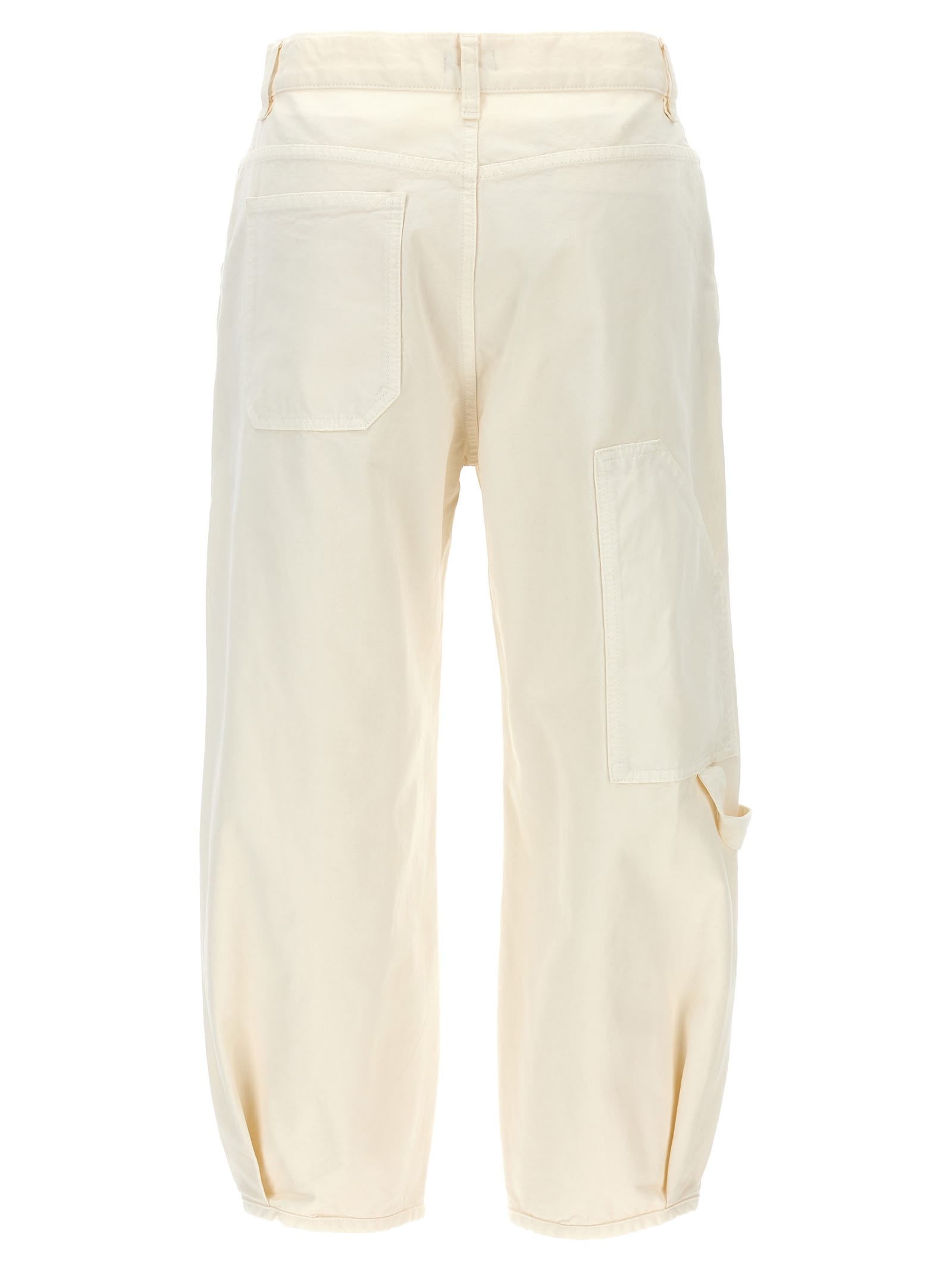 Shop Pinko Piatto Pants In White