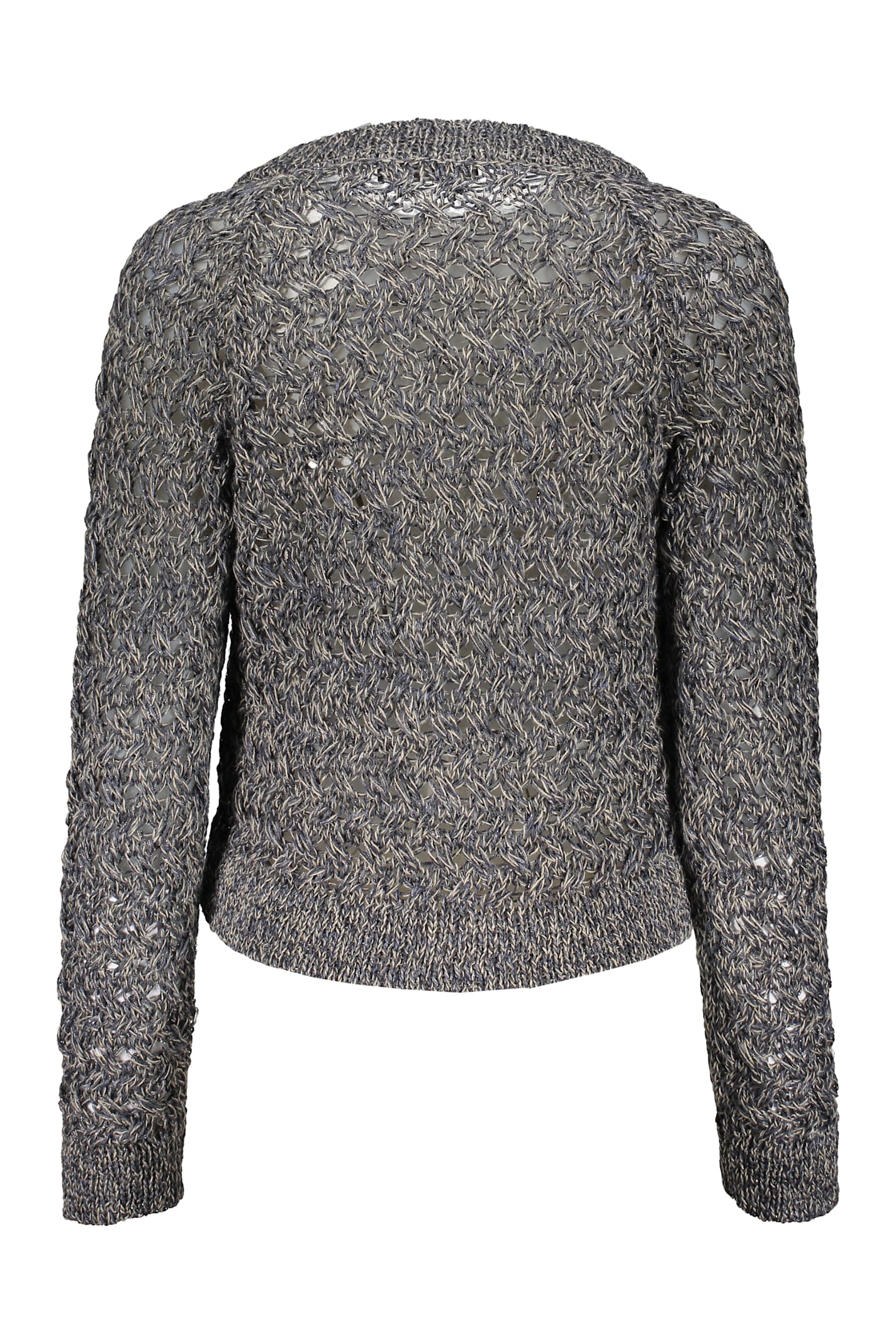 Fabiana Filippi Item With Open Stitch Knitting In Grey