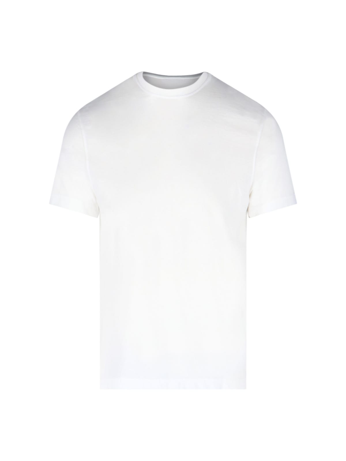 Shop Zanone Icecotton T-shirt In Bianco