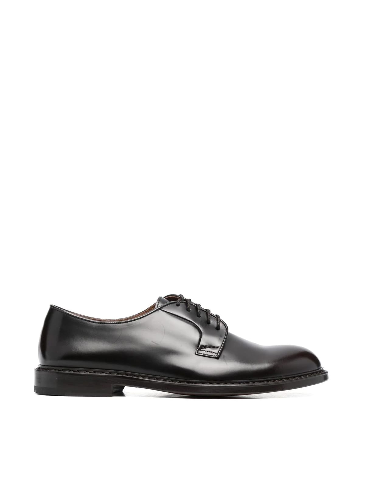 Shop Doucal's Derby Shoes In Ebano
