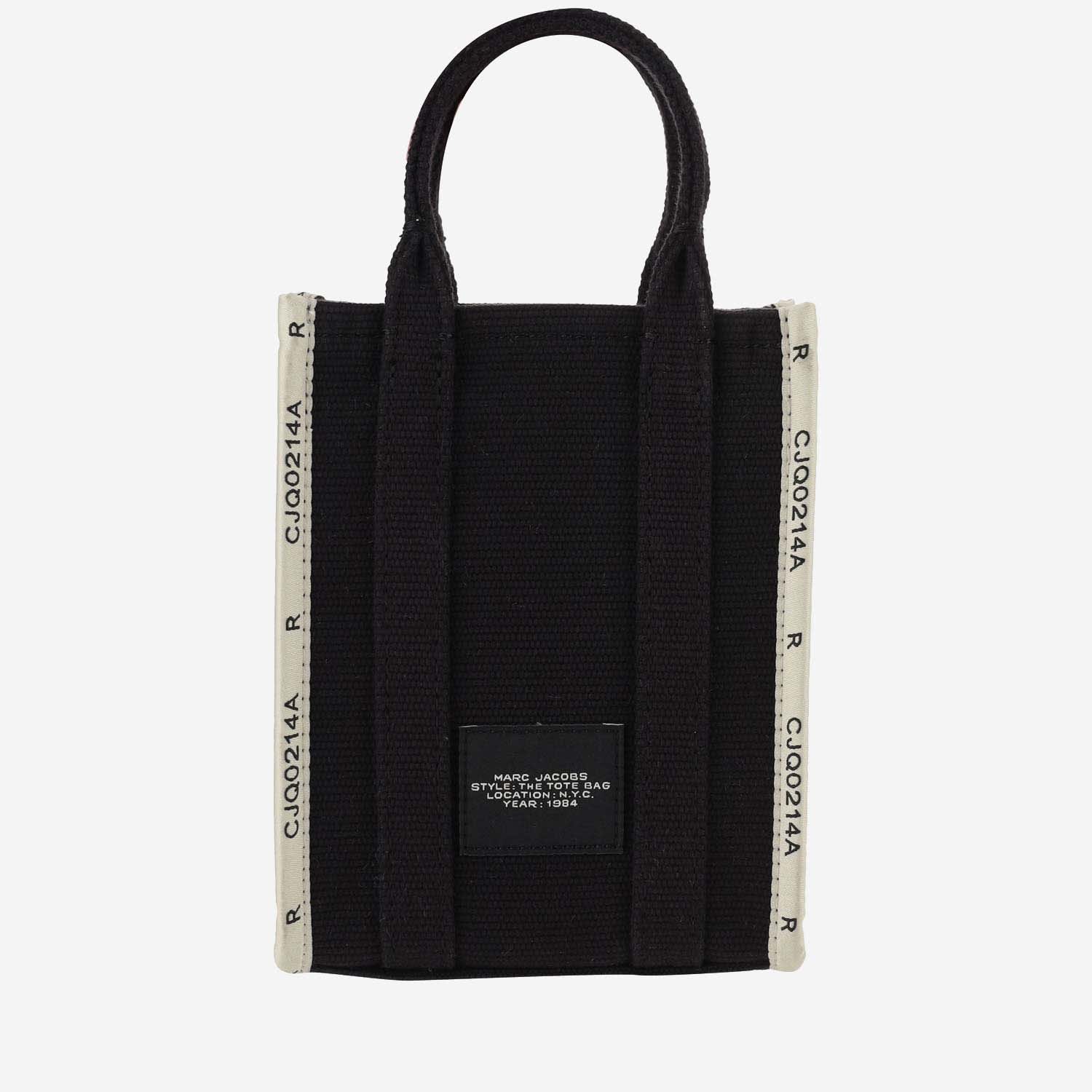 Shop Marc Jacobs The Jacquard Crossbody Tote Bag In Black