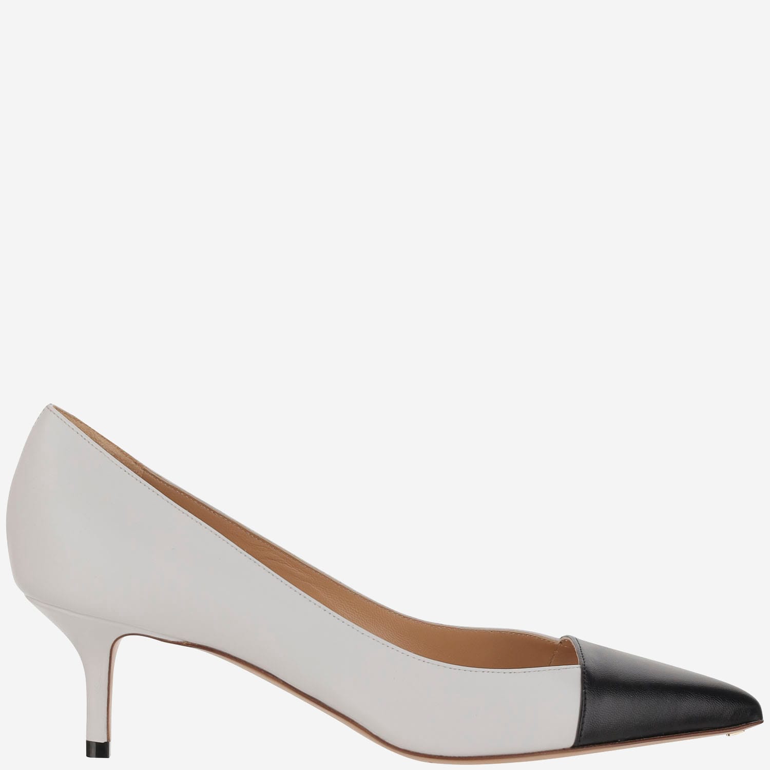 Two-tone Leather Pumps