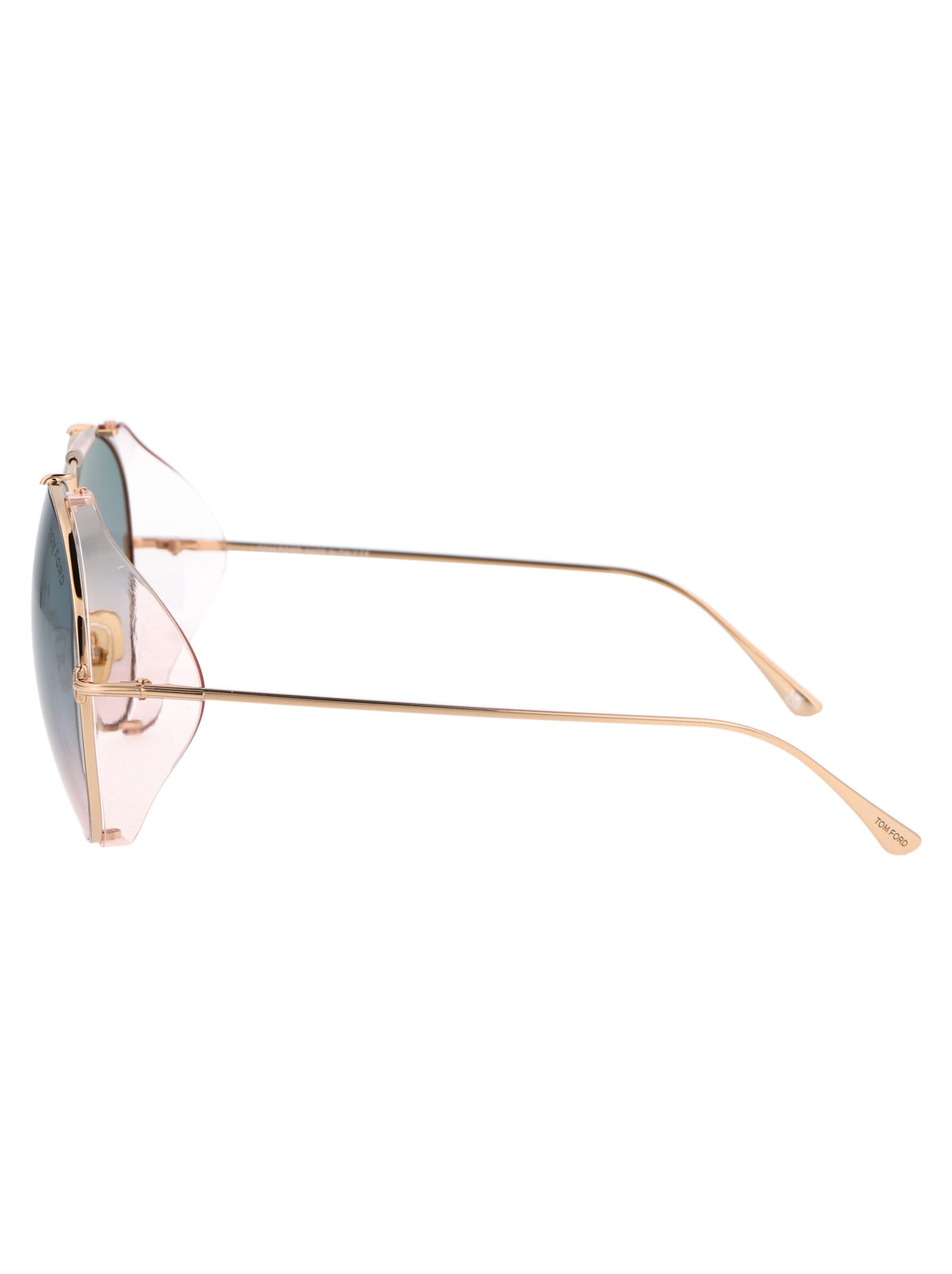 Shop Tom Ford Ft0900 Sunglasses In 28p Gold