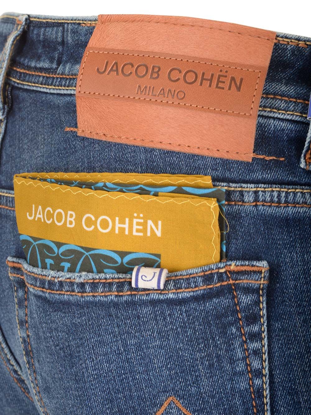 Shop Jacob Cohen Super Slim Fit Nick Jeans In Blue