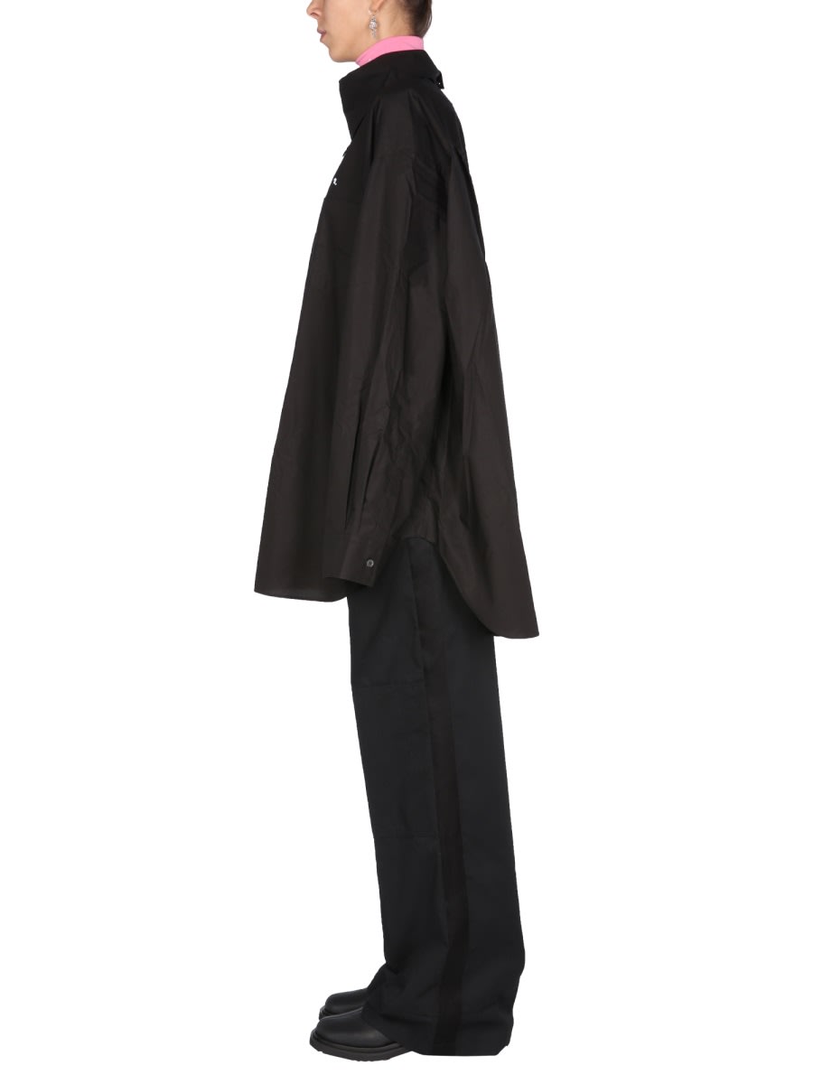 Shop Raf Simons Ceremonial Worker Trousers In Black