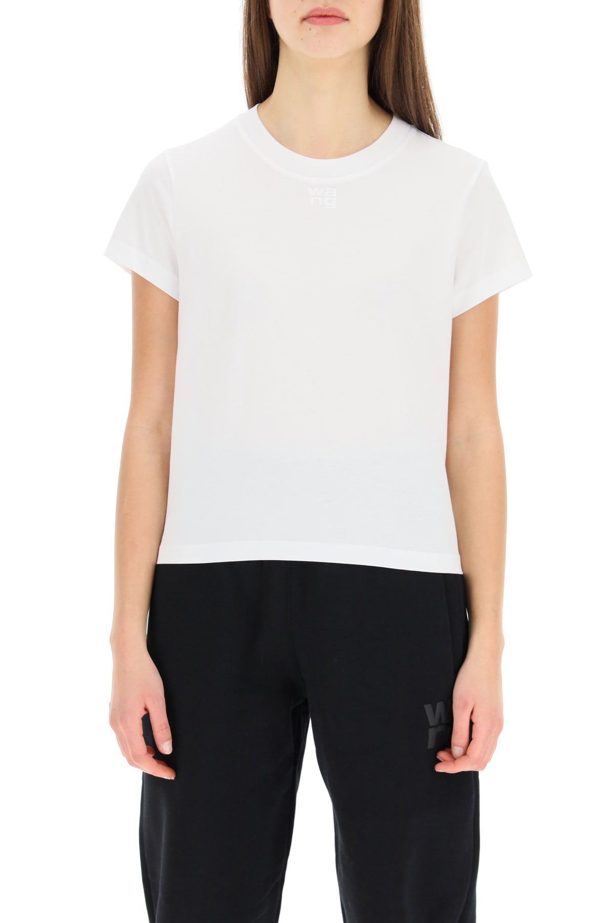 Alexander Wang T T-shirt With Embossed Logo