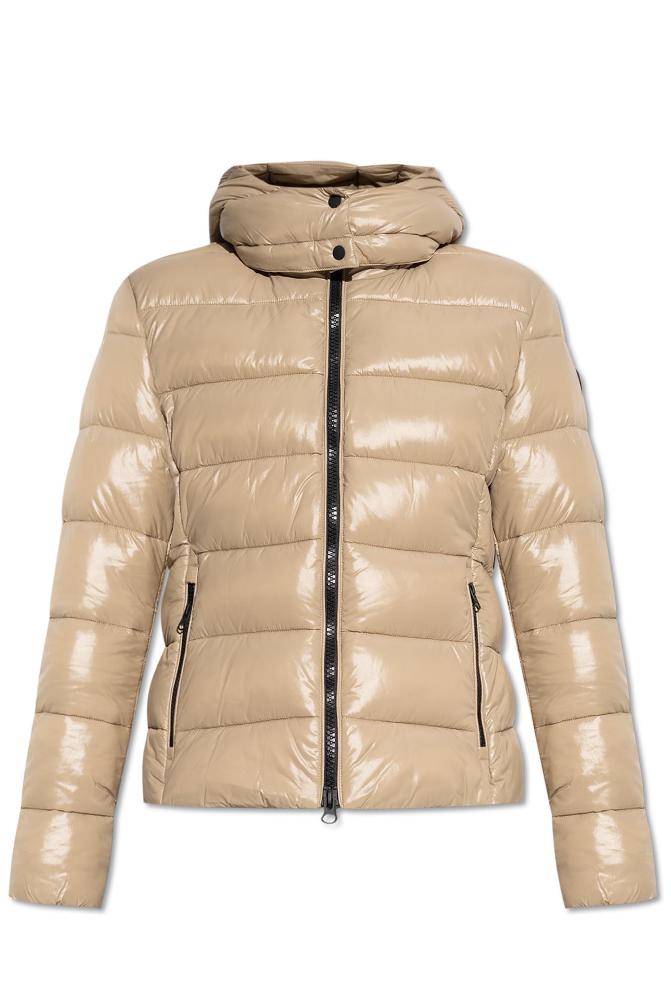 Shop Save The Duck Insulated Jacket Cosmary In Wood Beige