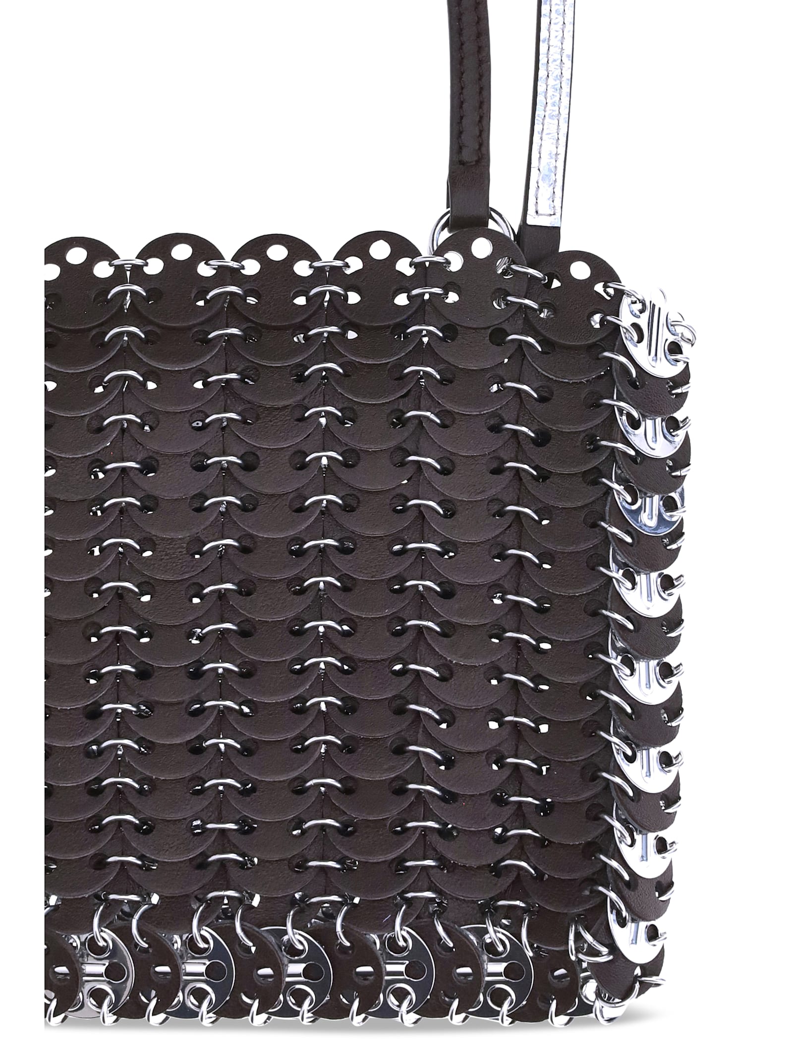 Rabanne Flip 1969 Shoulder Bag In Black