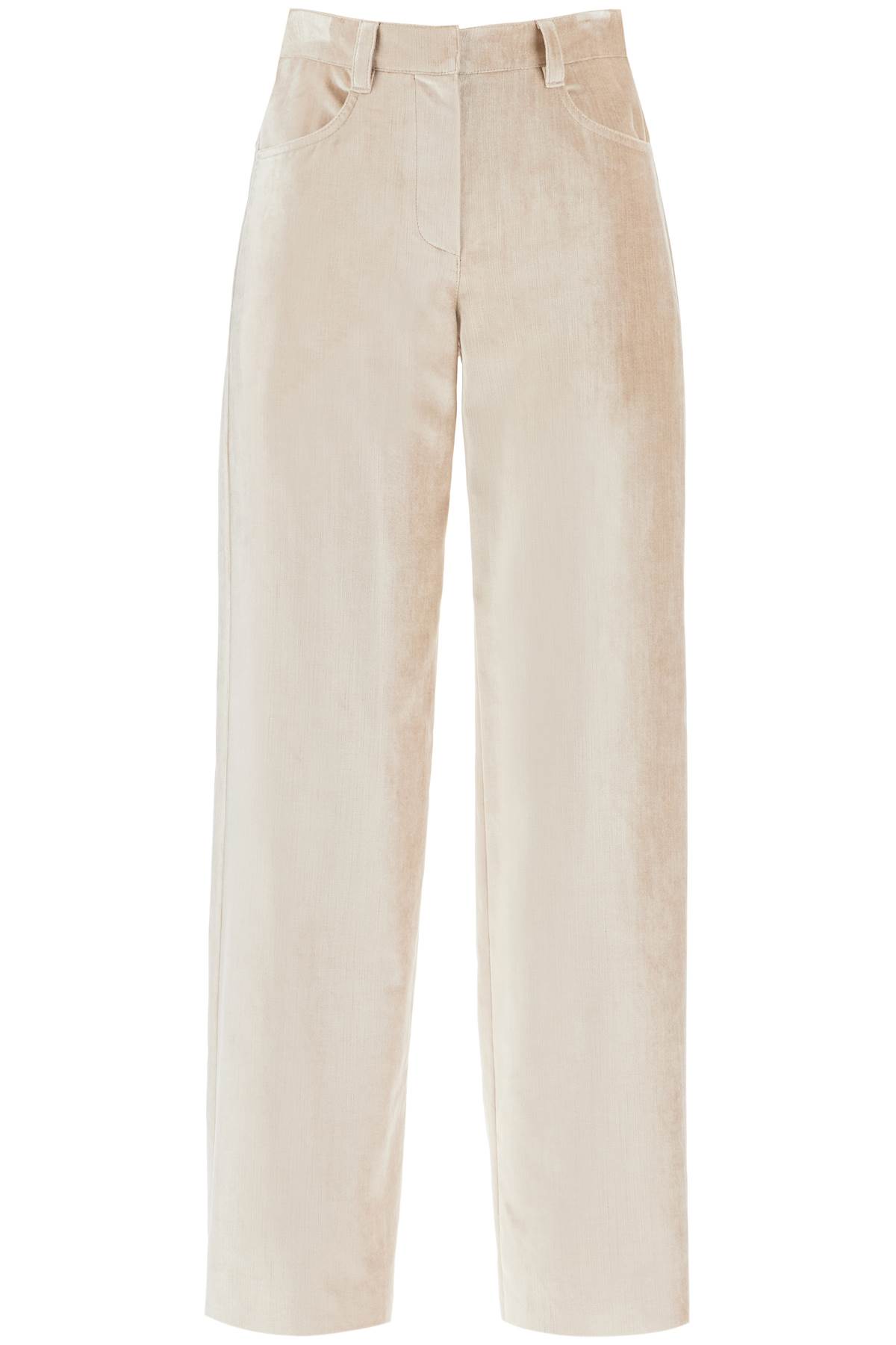 Velvet Pants For A Stylish Look.