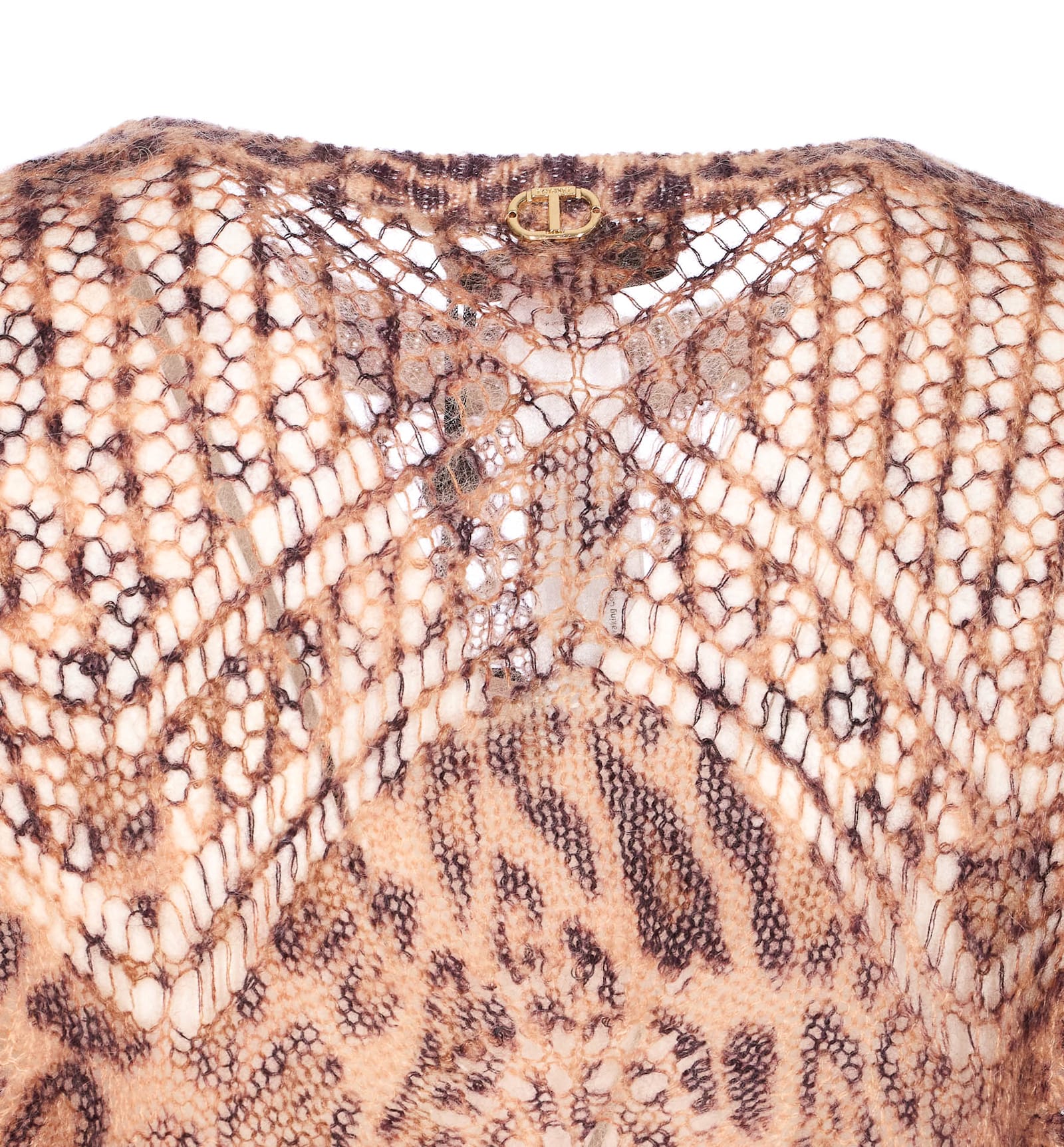 Twinset Leo Sweater In Brown