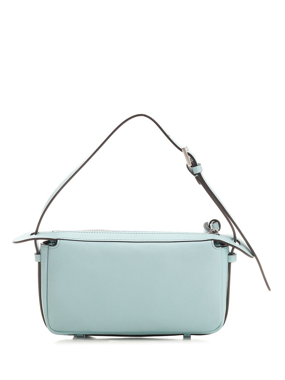 Shop Fendi Simply  Bag In Light Blue