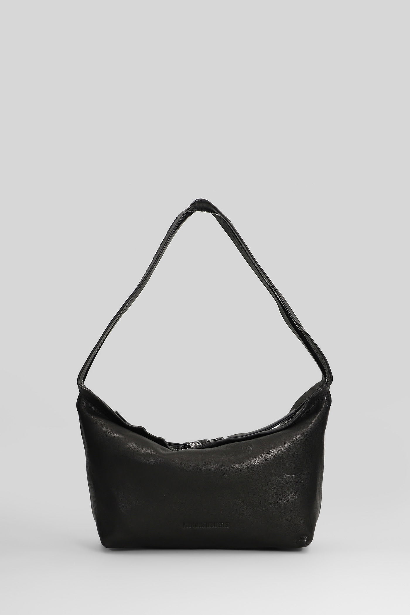 Ann Demeulemeester Lusi Shoulder Bag In Black Leather In Black