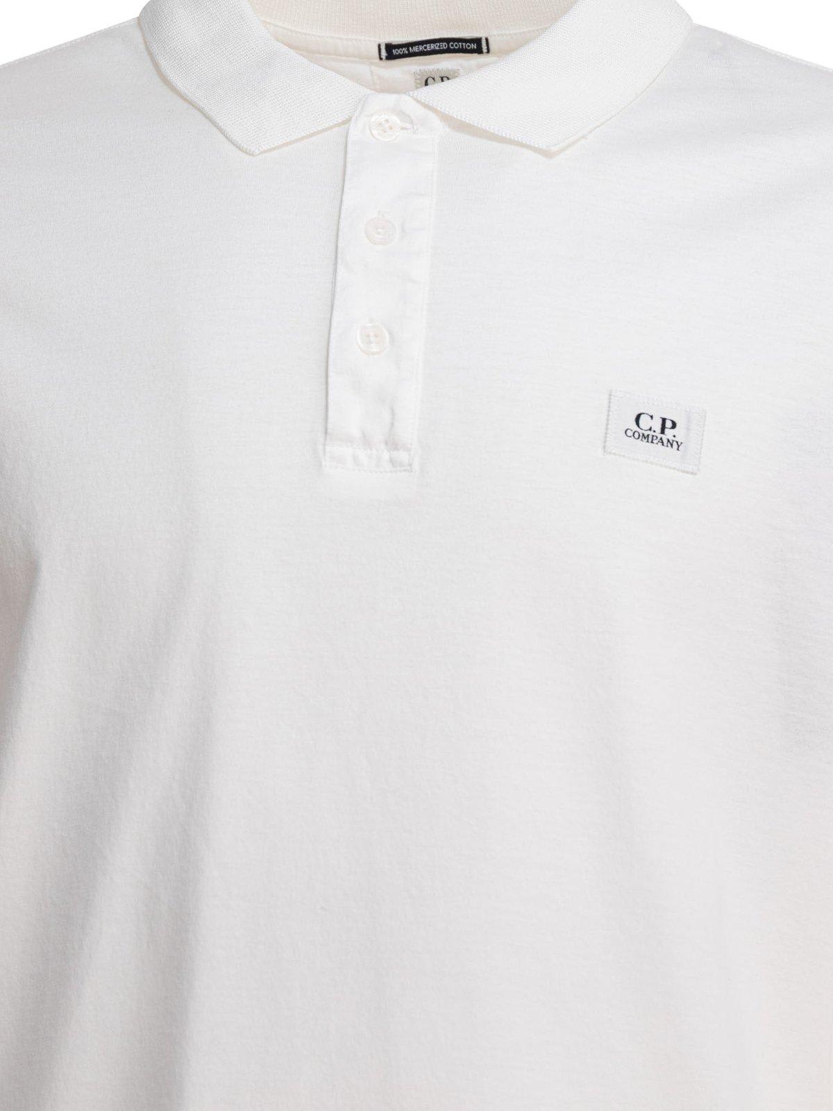 C.p. Company C.p.company Gauze White T-shirts And Polos