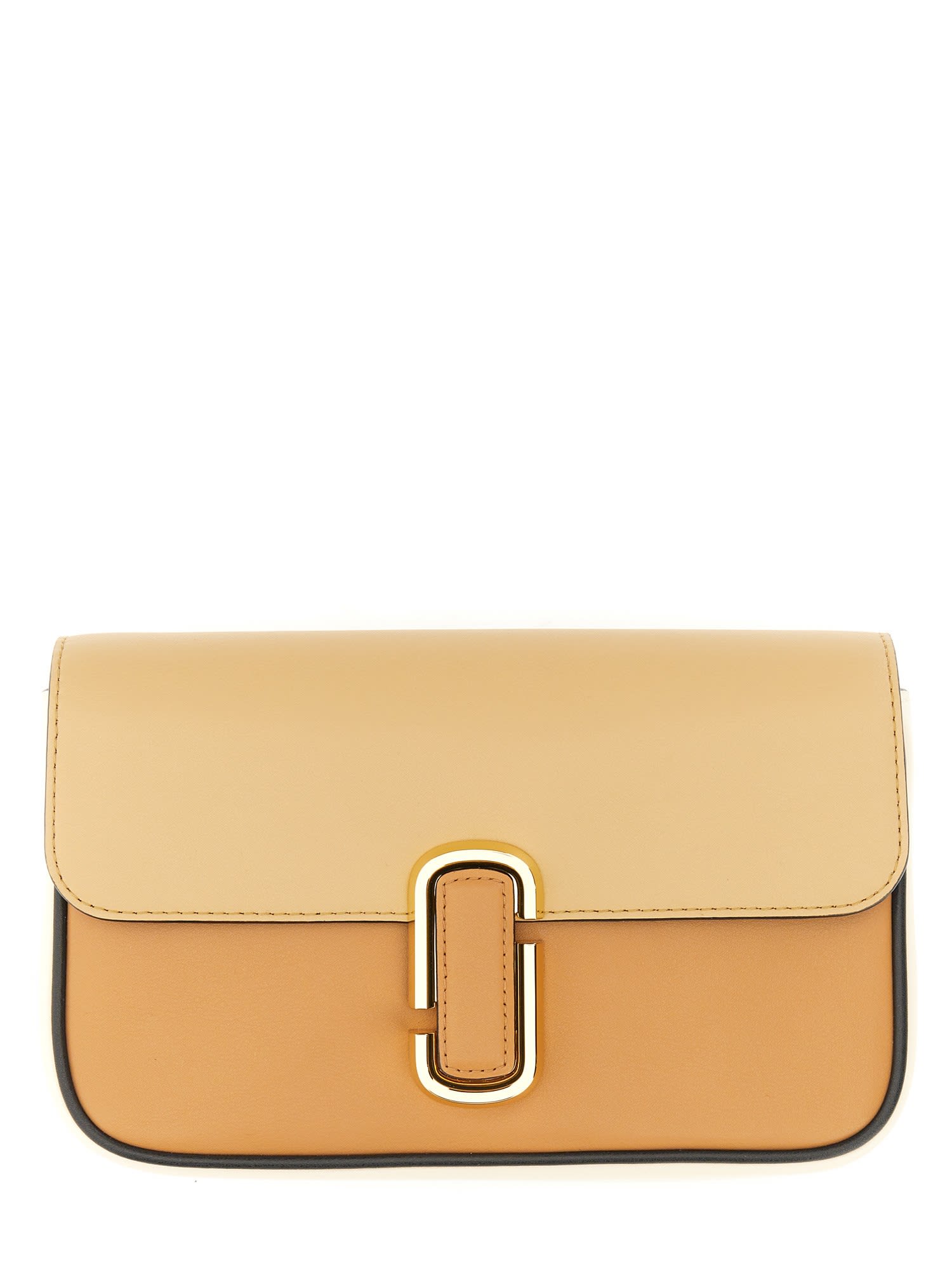 Shop Marc Jacobs The J Marc Shoulder Bag In Brown