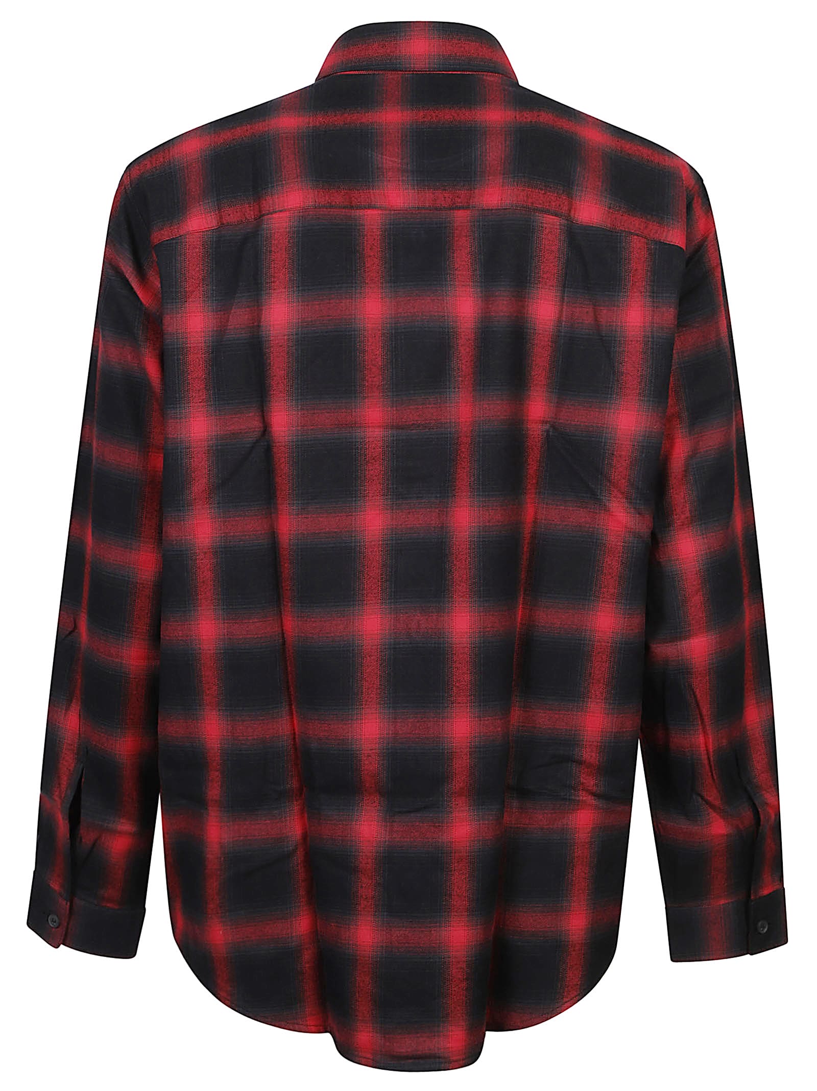 Diesel S-simply-check-hgbt Shirt And Blouse Black In Brown