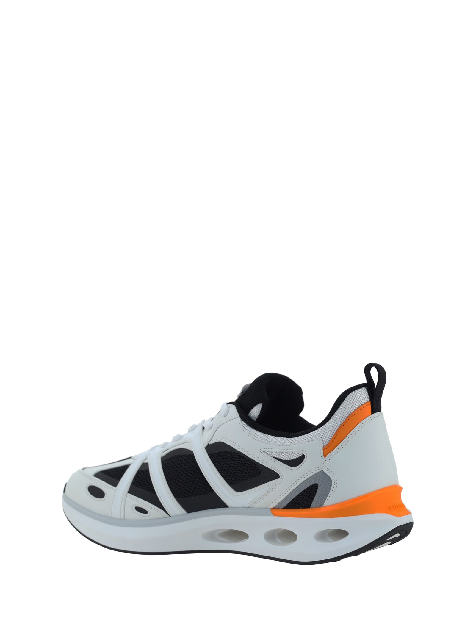 Shop Valentino Vlogo Easyjog Sneakers In Bianco