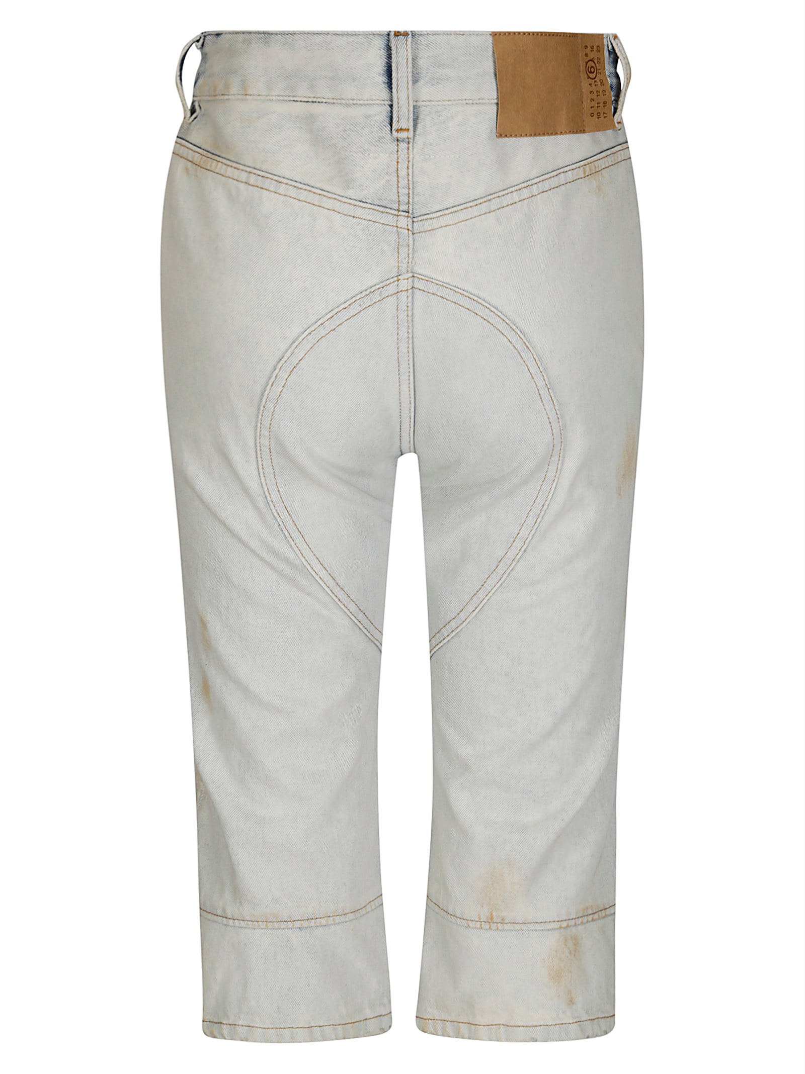 Mm6 Maison Margiela Shorts Mit Distressed-optik