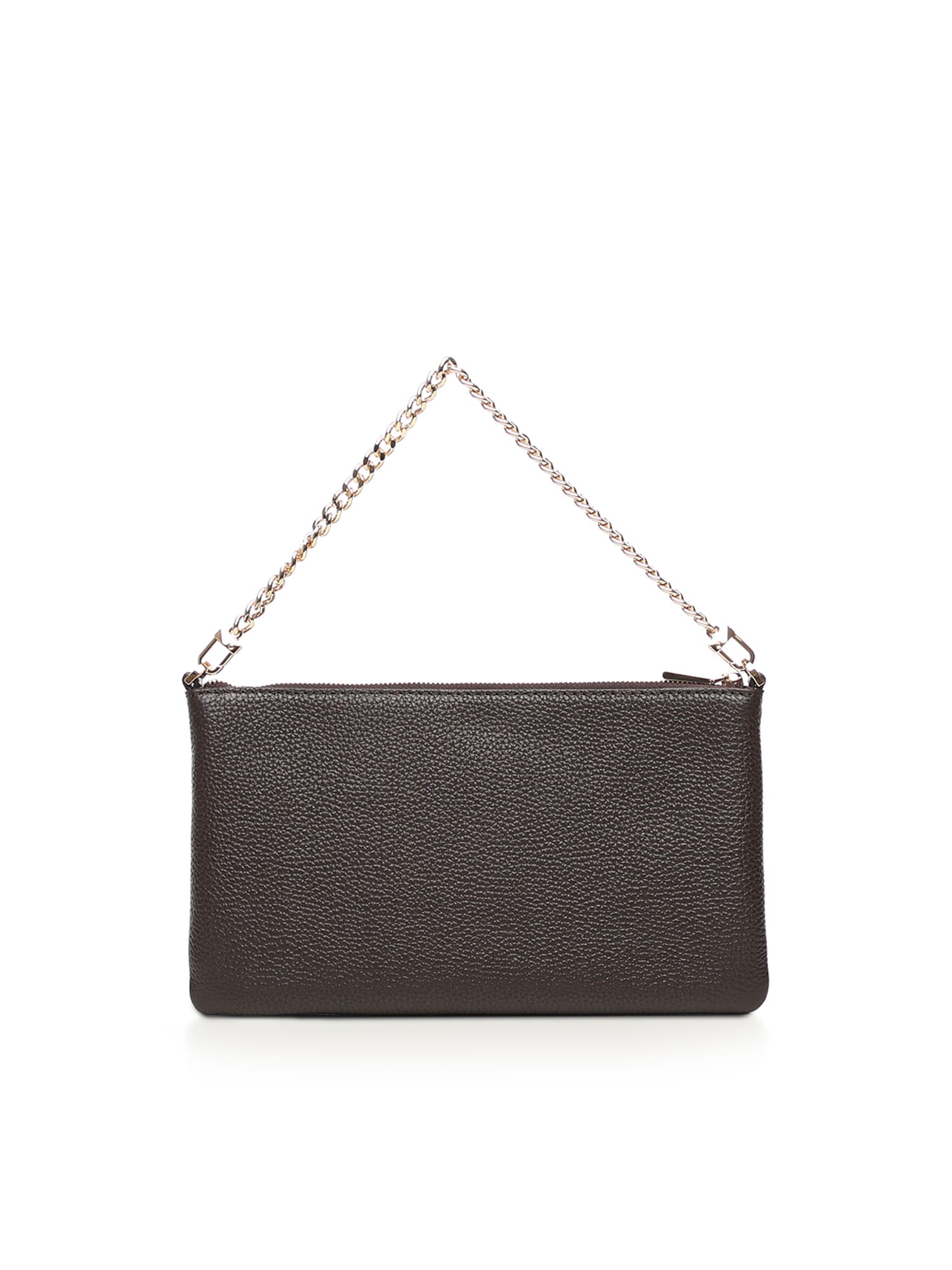 Michael Michael Kors Jet Set Medium Leather Crossbody Bag In Brown