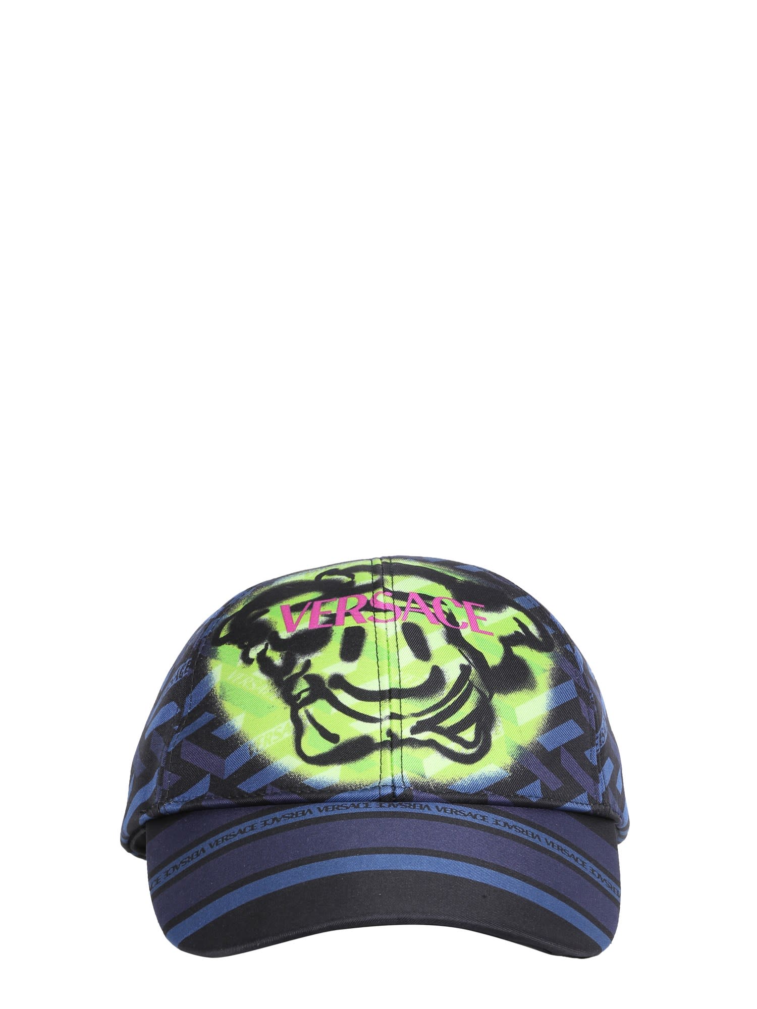 Versace Medusa Smile Hat With Logo