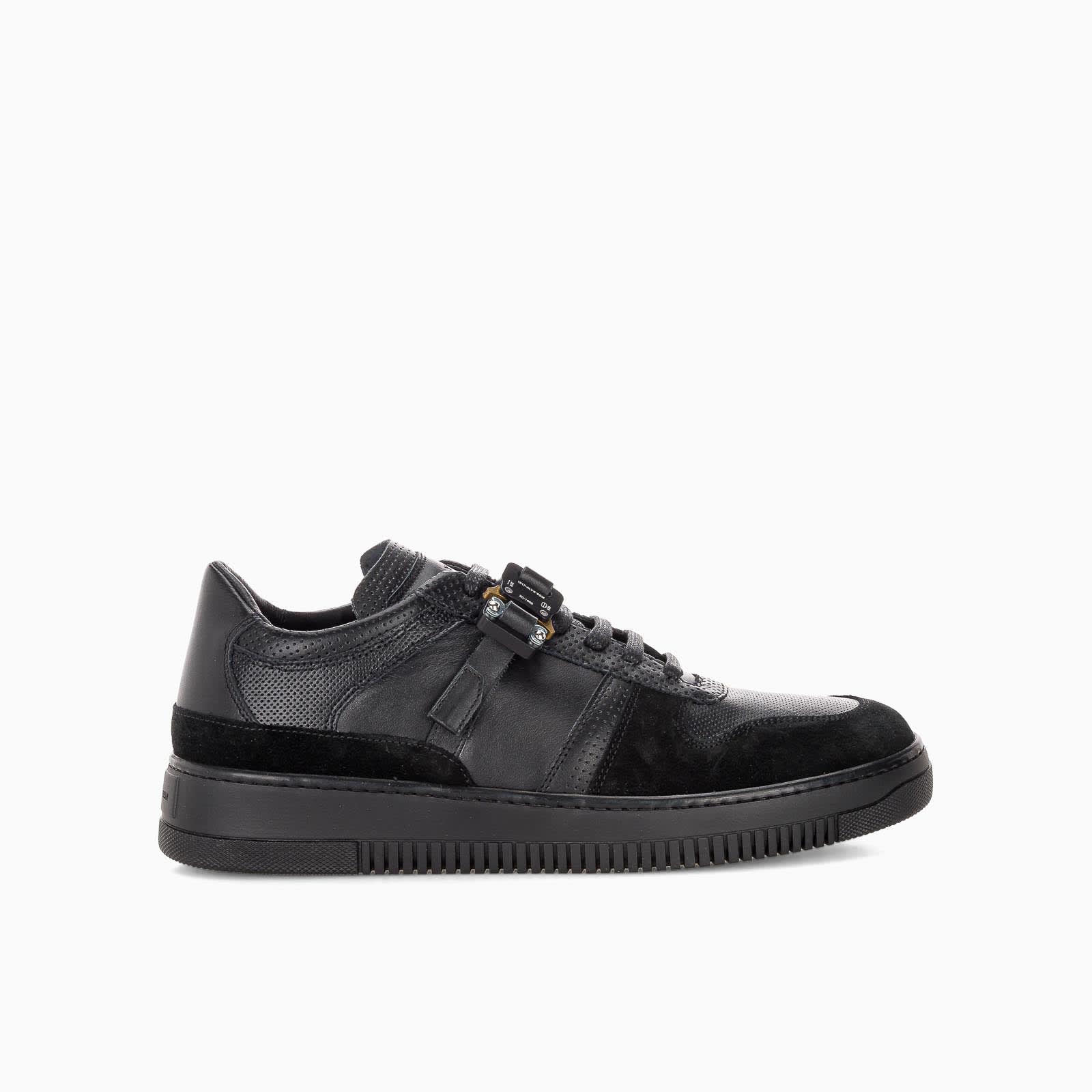 ALYX ALYX BUCKLE LOW TOP TRAINERS,AAUSN0022LE02LBLK0001