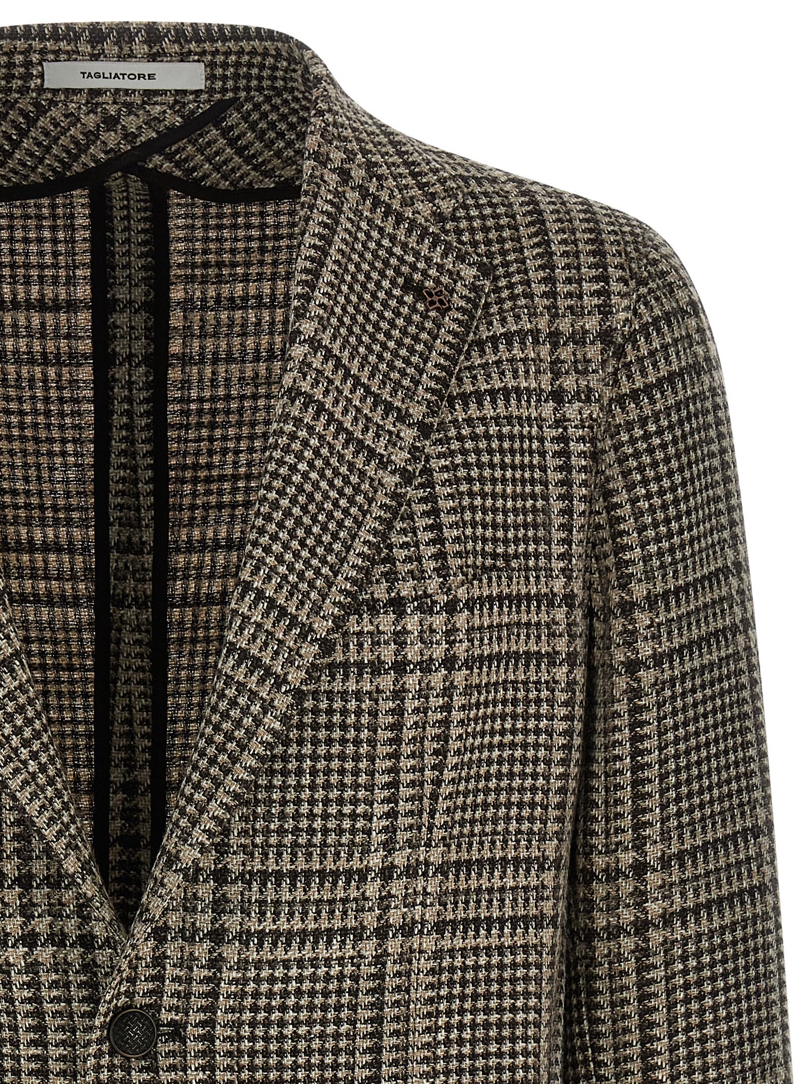 Tagliatore Tailored Blazer From Exclusive Garment Collection In Gray