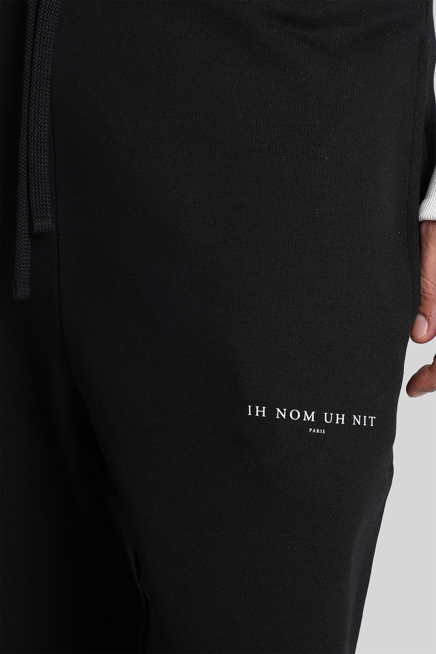Ih Nom Uh Nit Pants In Black Cotton In Black