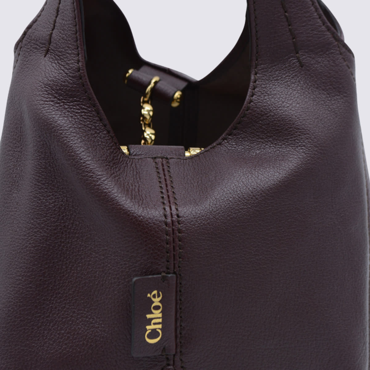 Chloé Chloe Balloon Grained Leather Hobo Bag