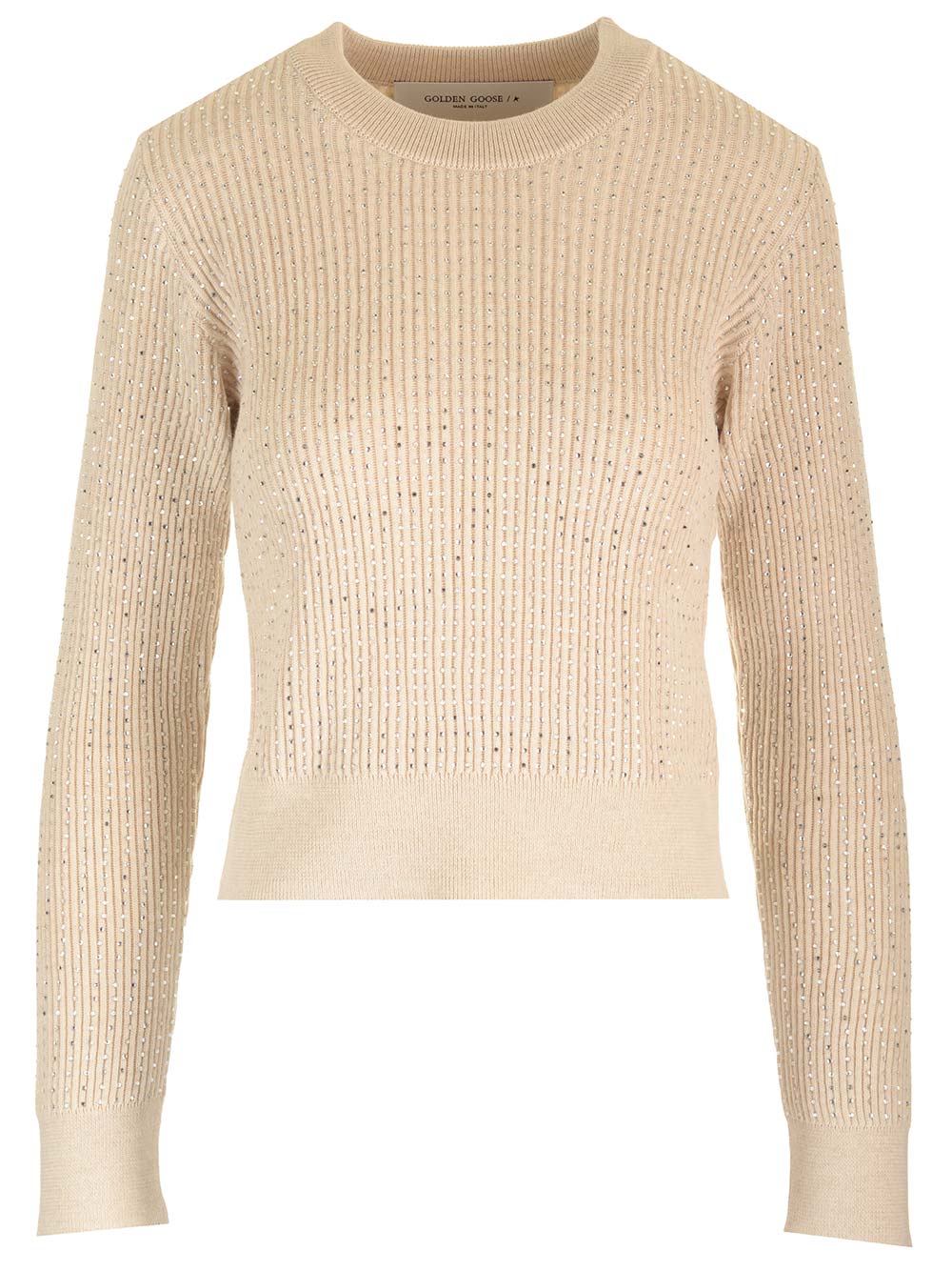 GOLDEN GOOSE RIBBED WOOL SWEATER