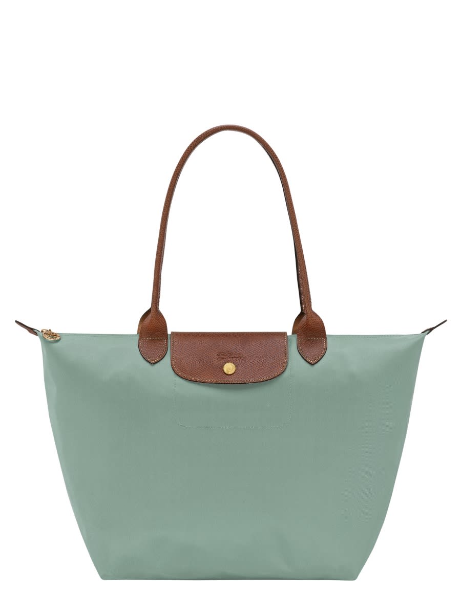 Longchamp Le Pliage M Shoulder Bag In Green
